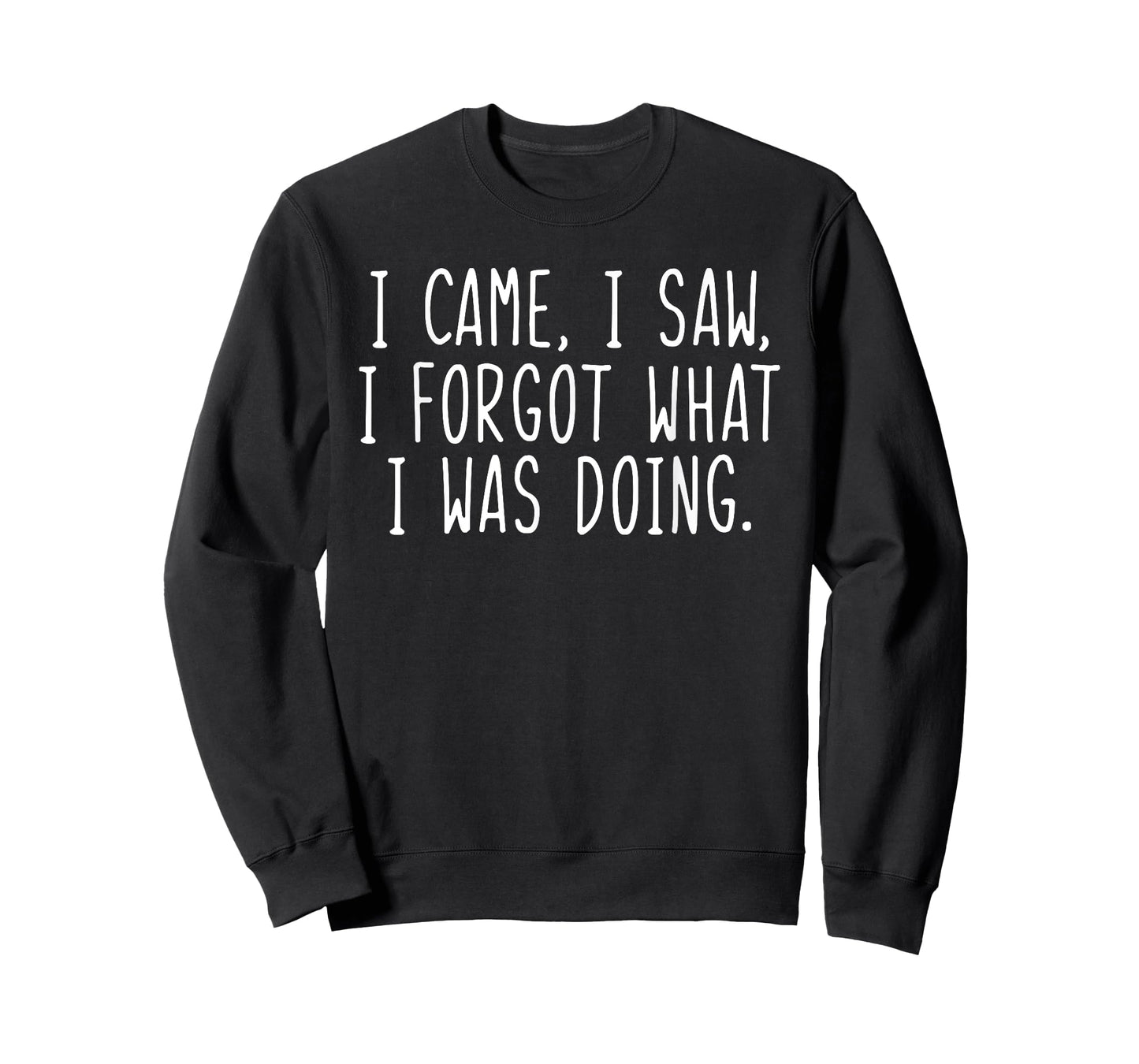 I Came I Saw I Forgot What I Was Doing Funny Saying T-Shirt