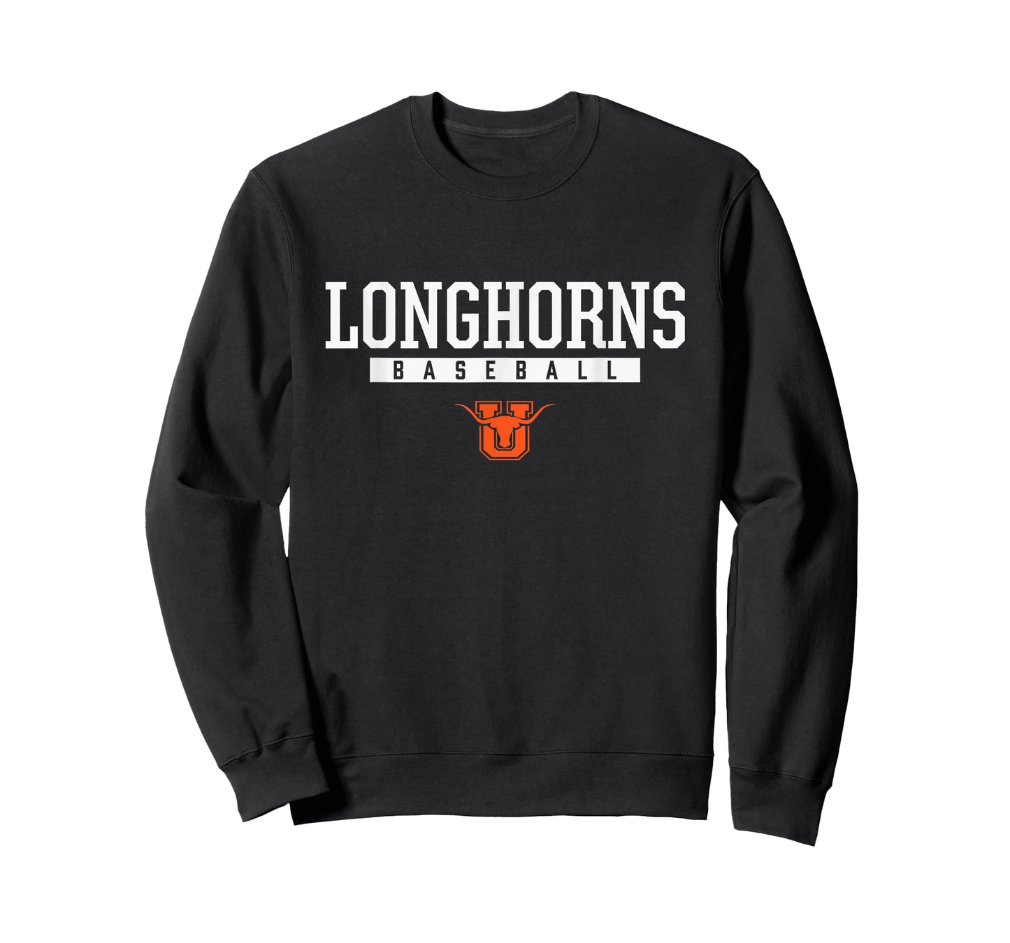 United Longhorns Logo Baseball HS T-Shirt