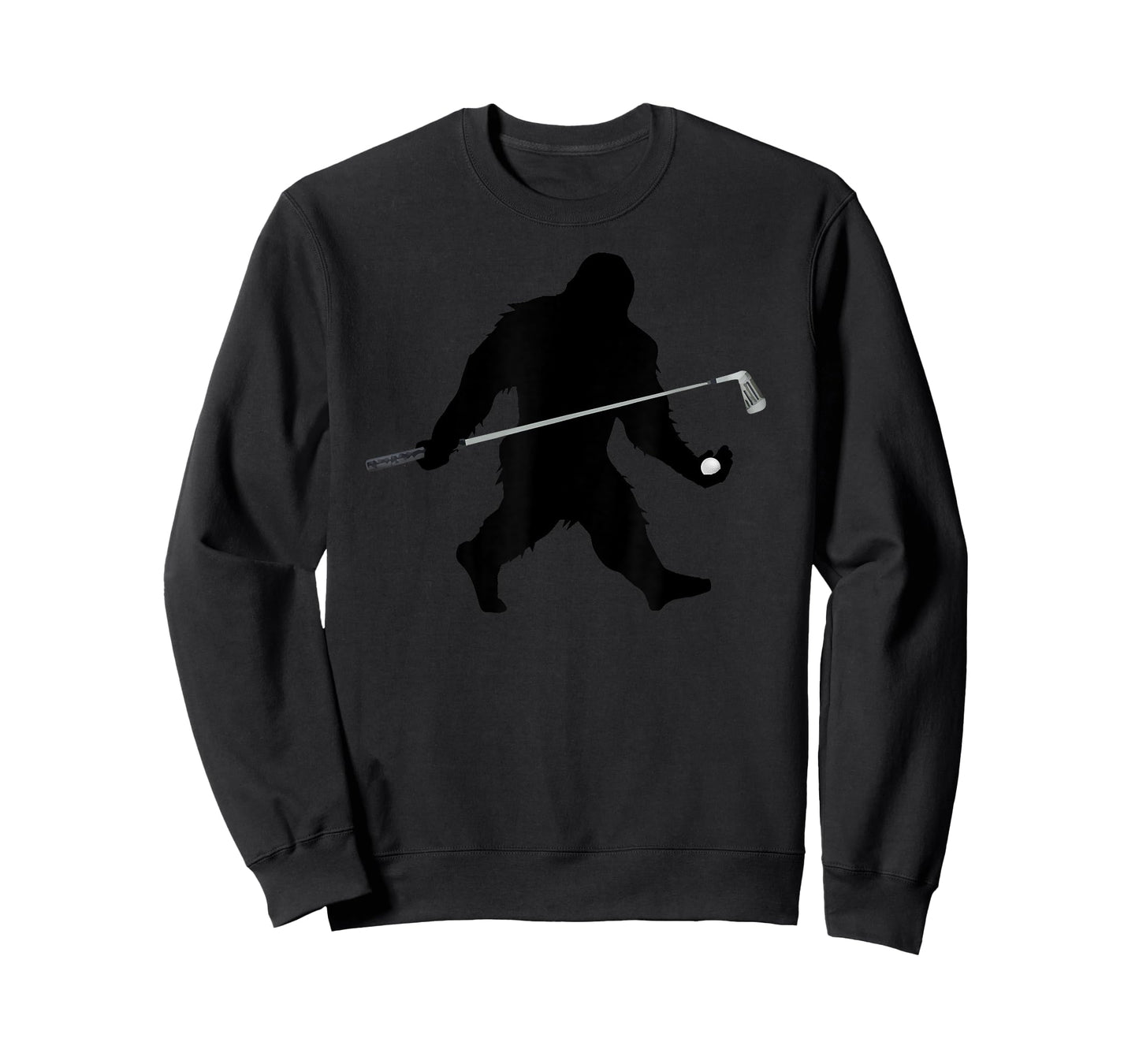 Sasquatch Golf Club & Ball T-Shirt Funny Golfer Gift Idea T-Shirt
