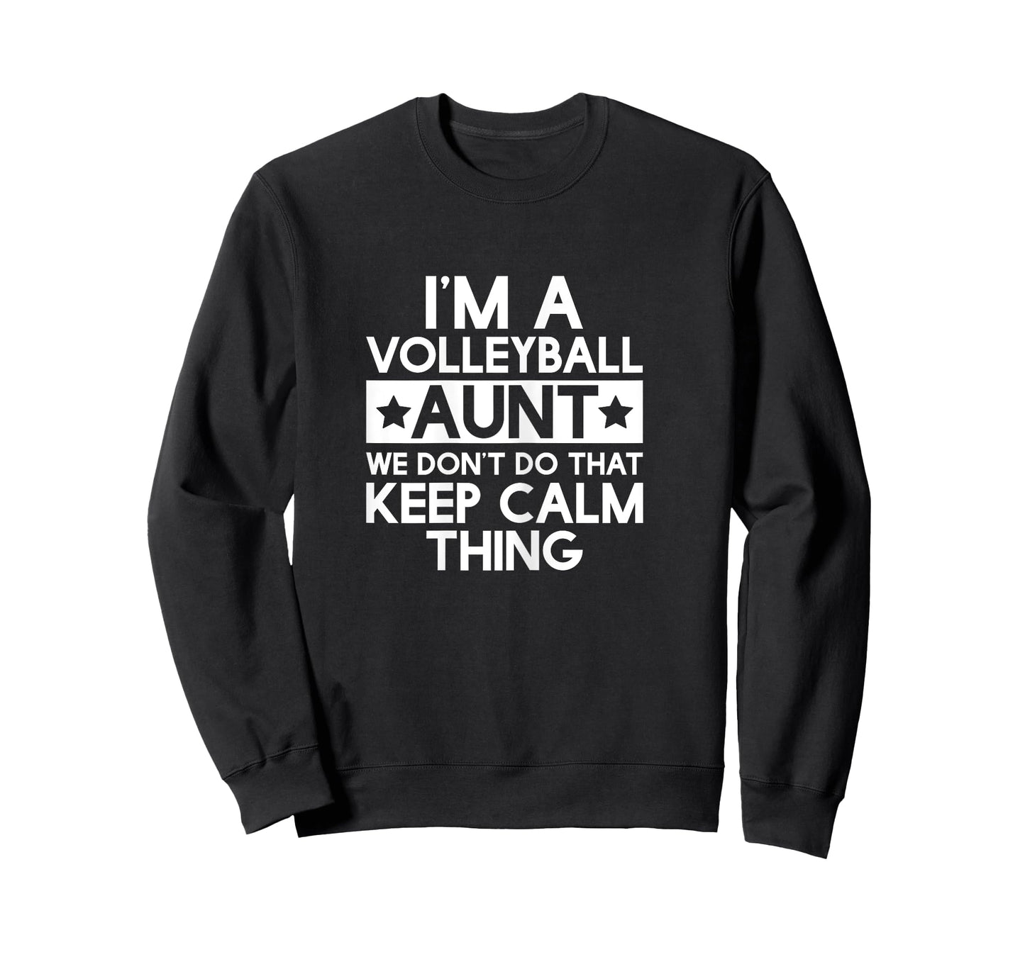 Keep Calm Volleyball Aunt Funny Aunts Auntie T Shirt Gifts T-Shirt