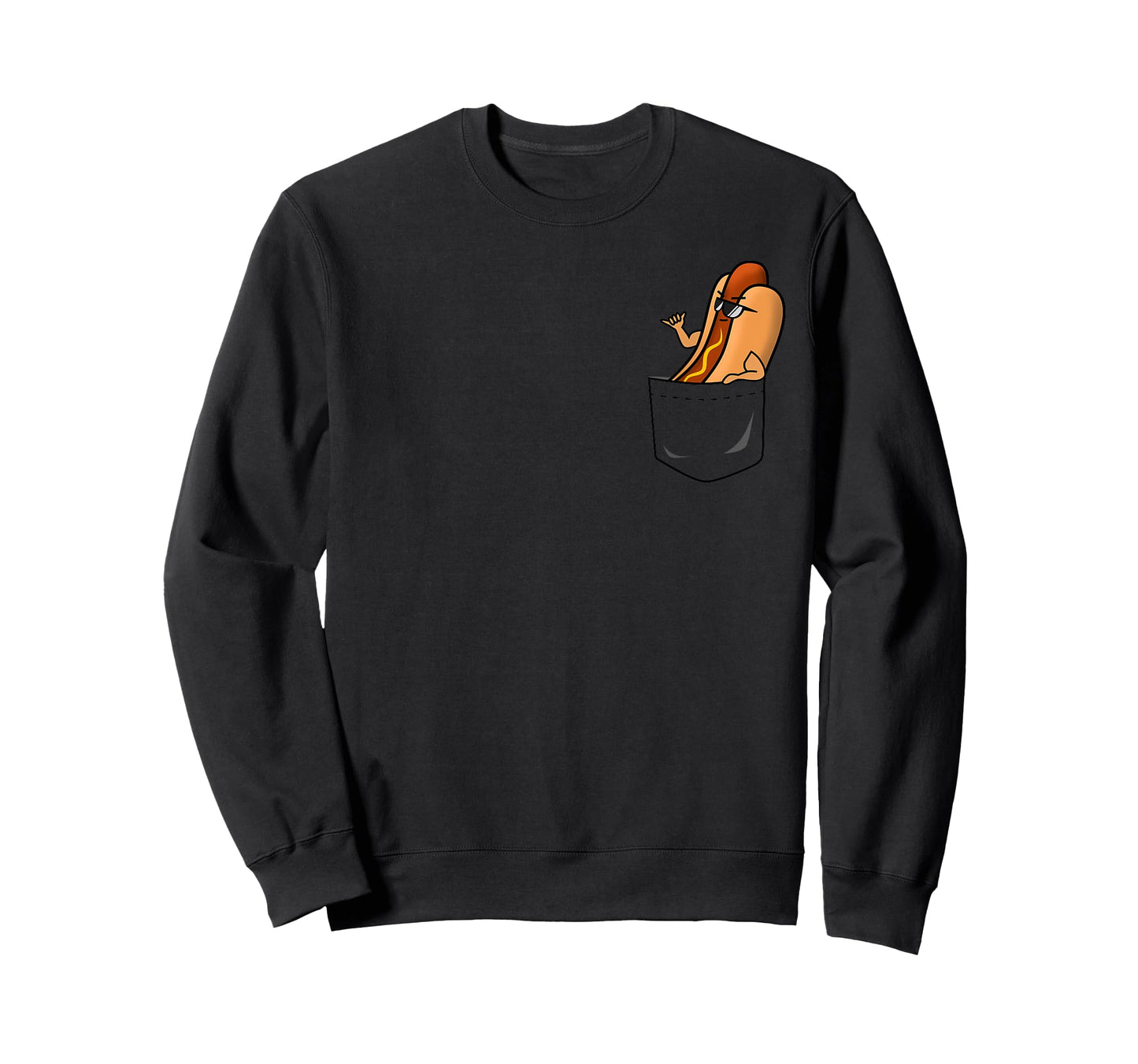 Awesome Funny Shaka Hot Dog in a Pocket T-Shirt for Men Women