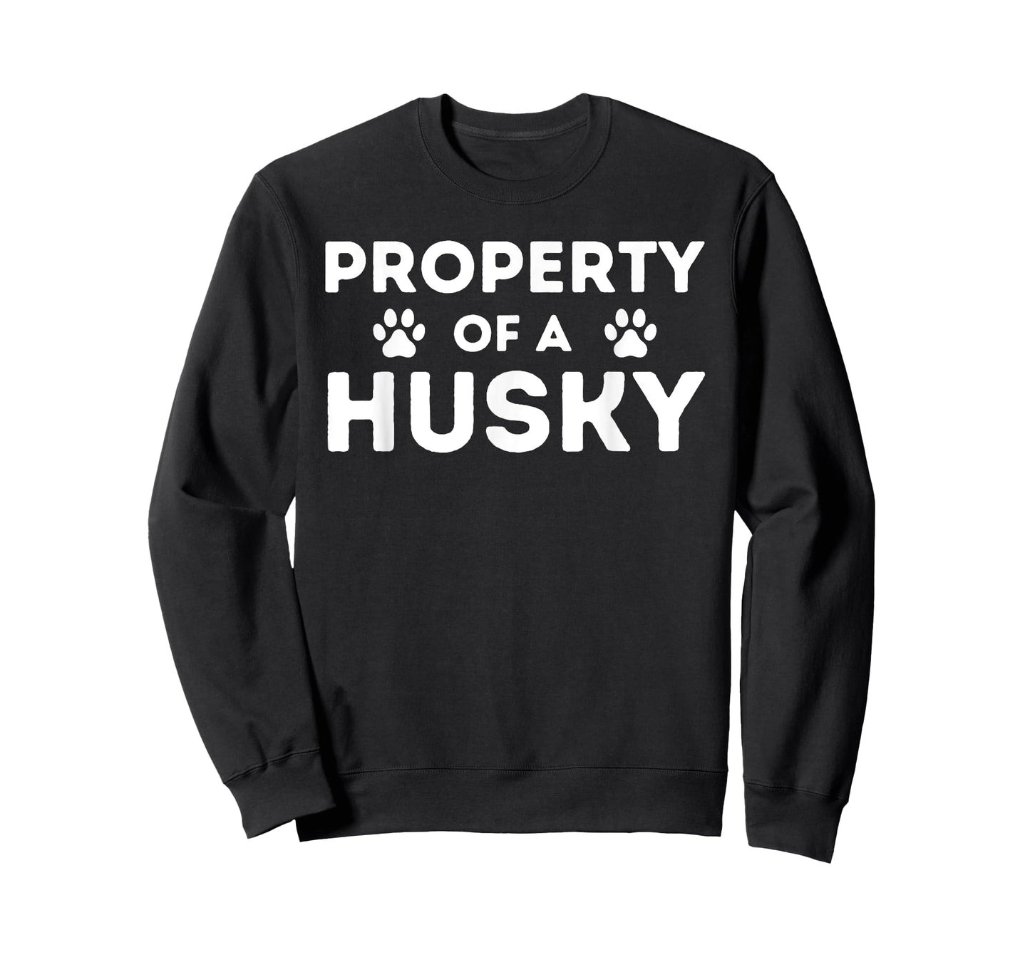 Property of A Husky - Siberian Husky Lover Sibe Owner Dog T-Shirt for Men Women Girls Kids