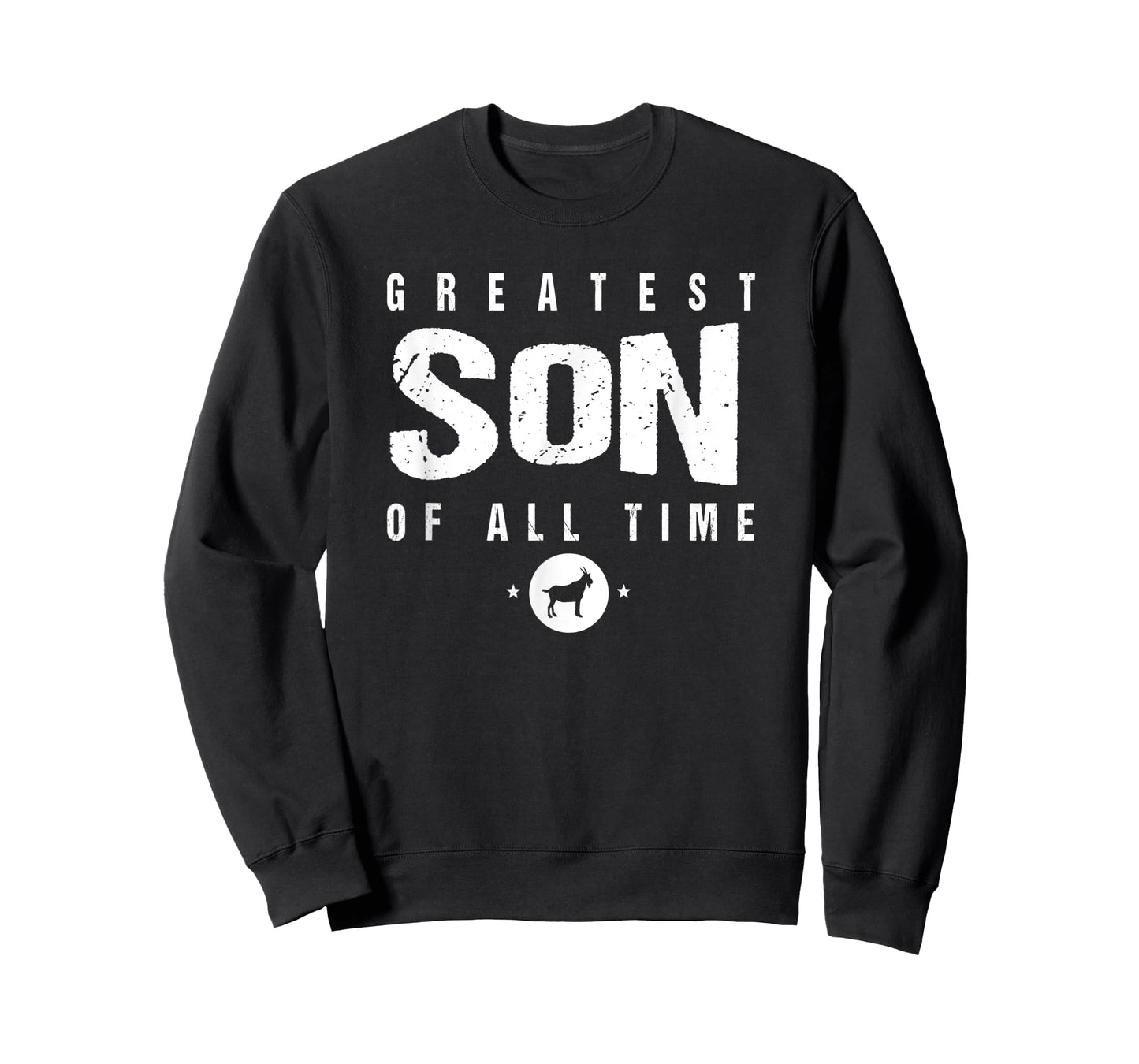 #1 Greatest Son of All Time Gift from Mom Greatest Son Goat T-Shirt