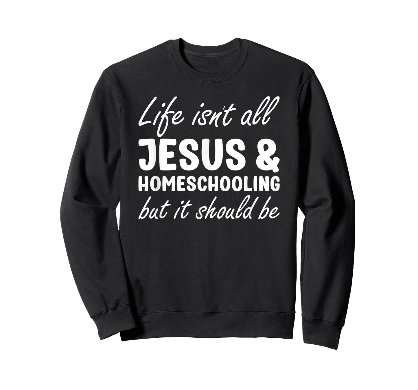 Homeschooling Women Funny I Love Homeschooling and Jesus T-Shirt