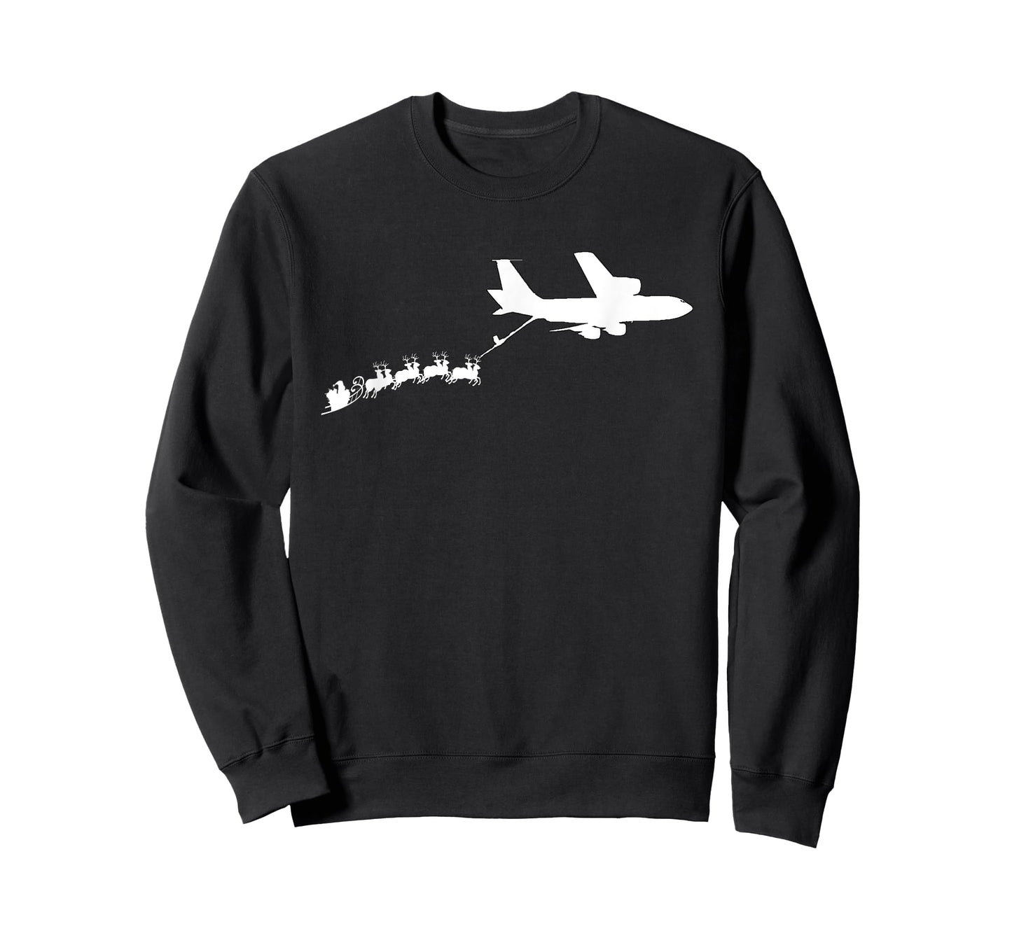 KC135 Stratotanker Santa's Sleigh Funny Christmas T-Shirt