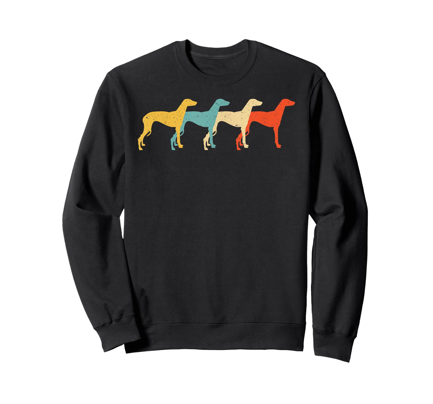 Greyhound Vintage Retro Dog Pet Racer Lover 60s 70s Gift Men Women Girls Kids T-Shirt