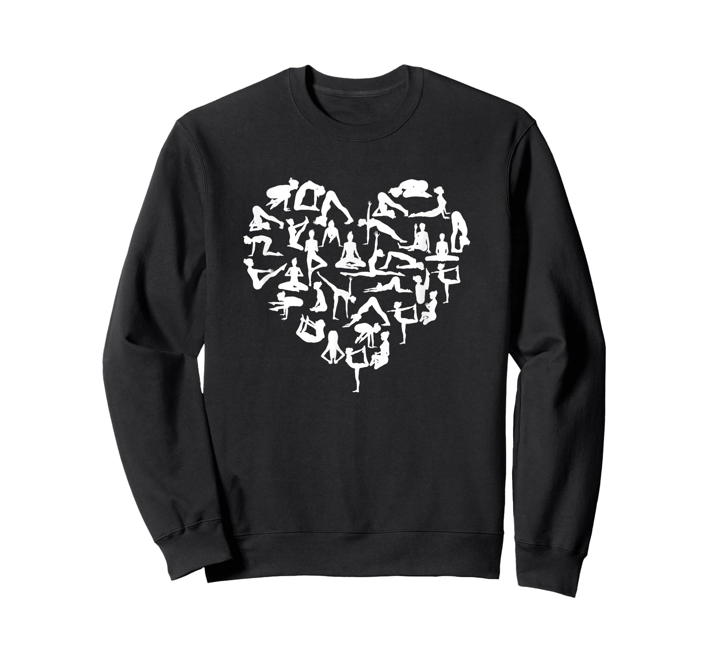 Yoga Love Spiritual Yogi Meditation Yoga Exercise Heart T-Shirt