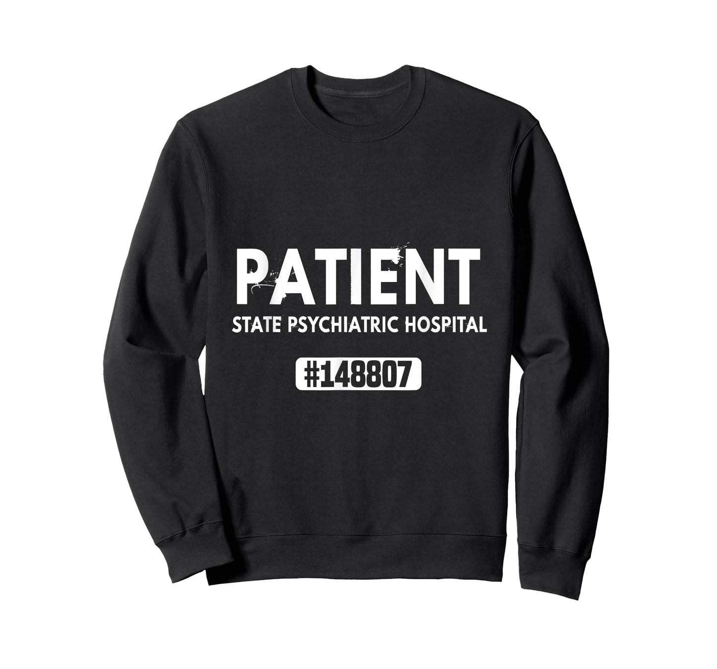 State Psychiatric Hospital Patient Halloween Costume Uniform T-Shirt