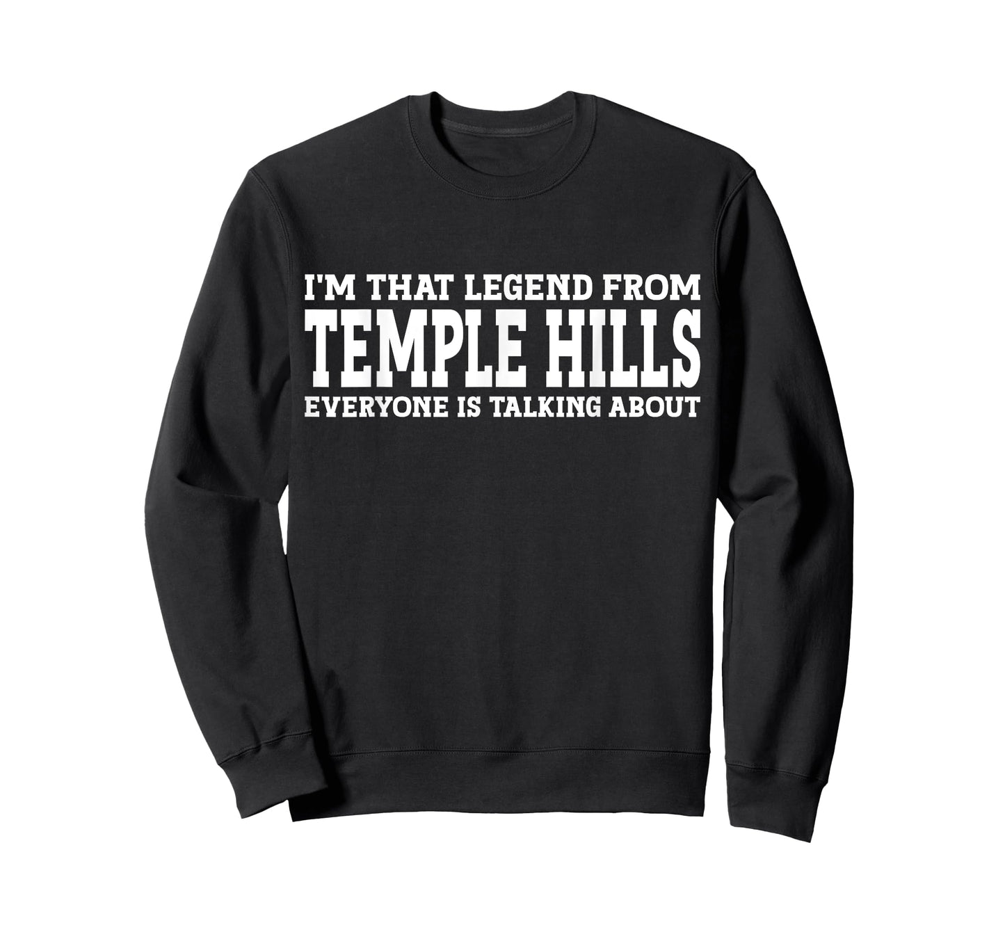 Temple Hills Hometown MD Maryland Funny City Temple Hills T-Shirt