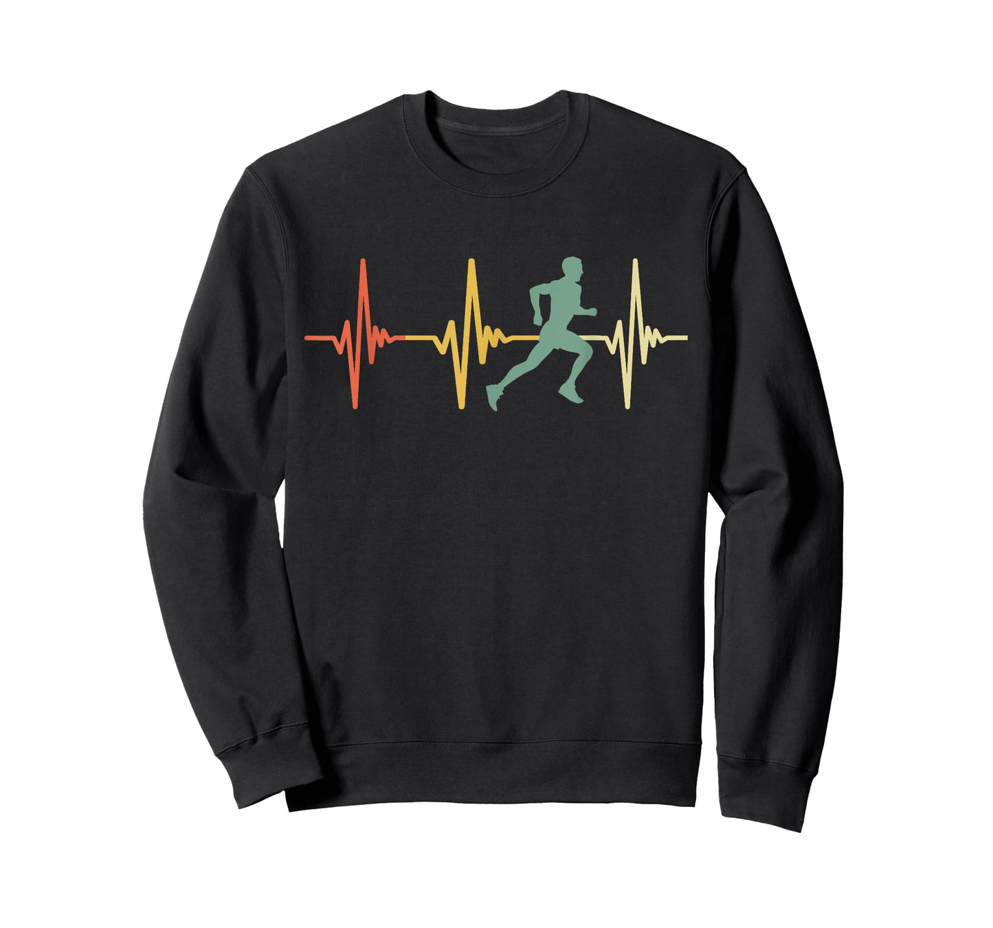 Cross Country Shirt Retro Heartbeat Running Runner T-Shirt