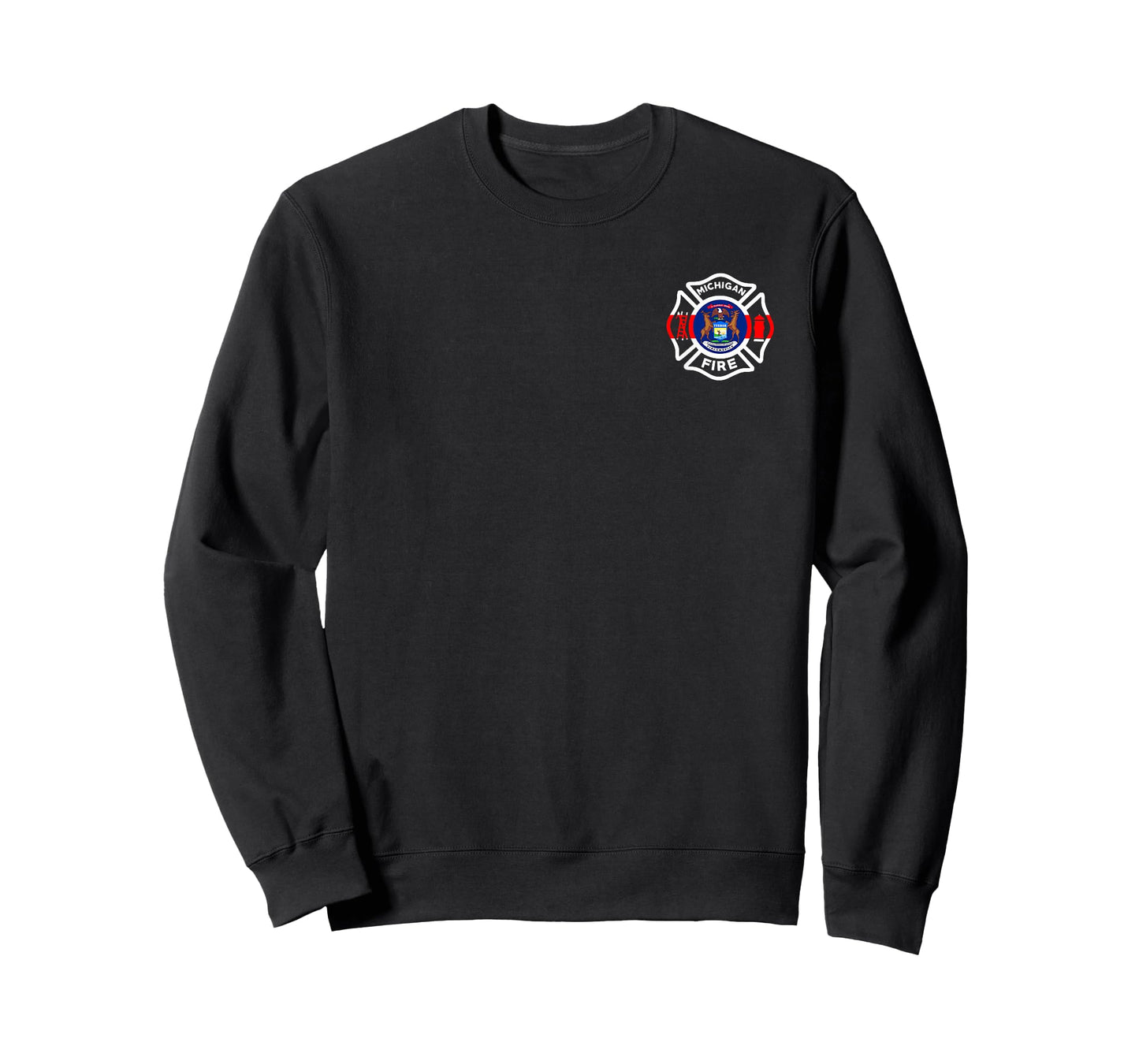 Michigan Fire Department T-Shirt Firefighters Firemen T-Shirt