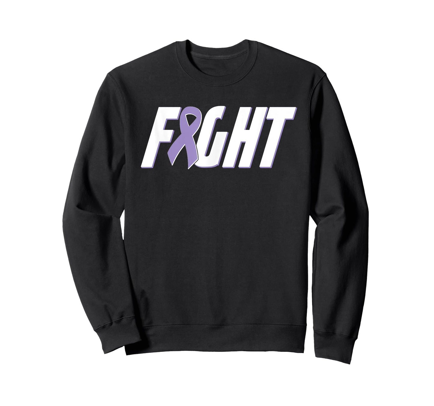 Fight Testicular Cancer - Orchid Purple Awareness Ribbon T-Shirt