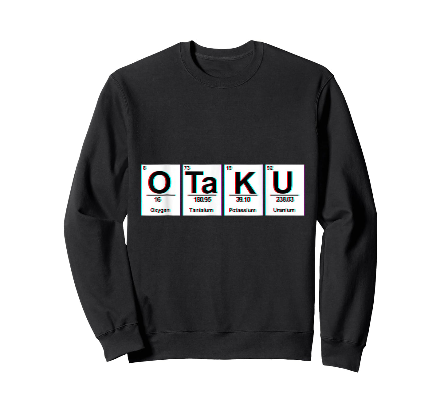 Science Geek Periodic Table Otaku Anime T-Shirt
