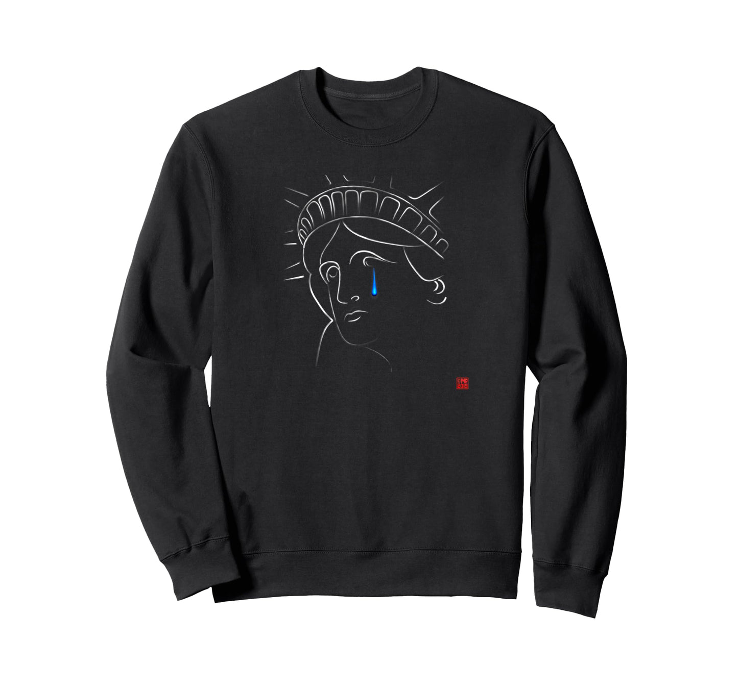 Statue Of Liberty Crying T-Shirt