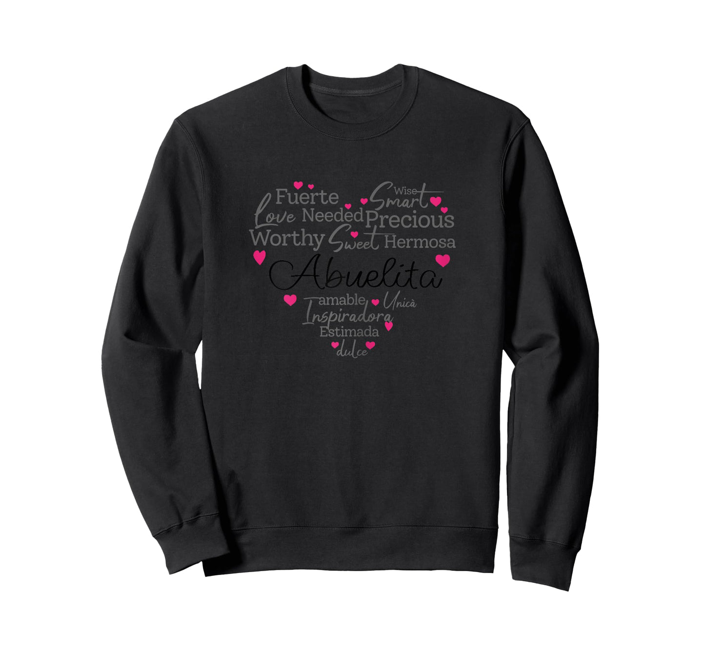 Pretty Abuelita Shirt For Latina Spanish Mexican Grandma T-Shirt