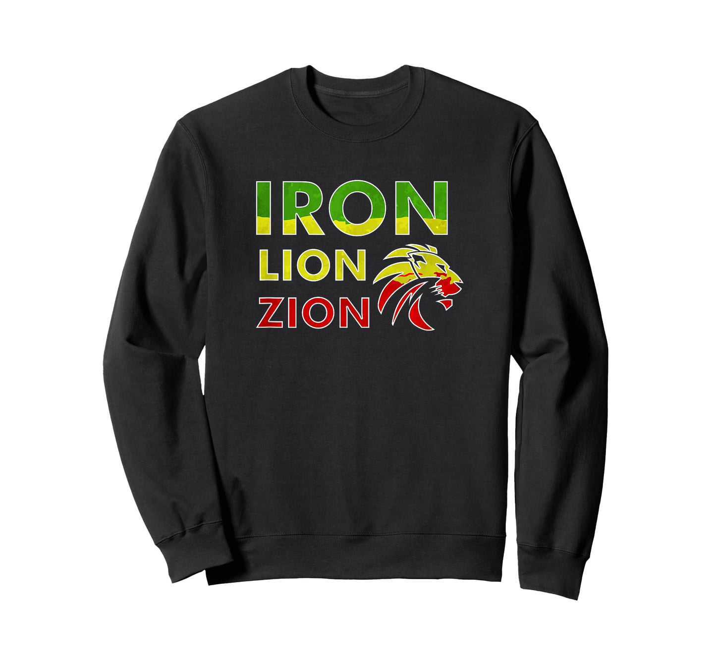 Iron, Lion, Zion, Jamaica, Rasta T-Shirt