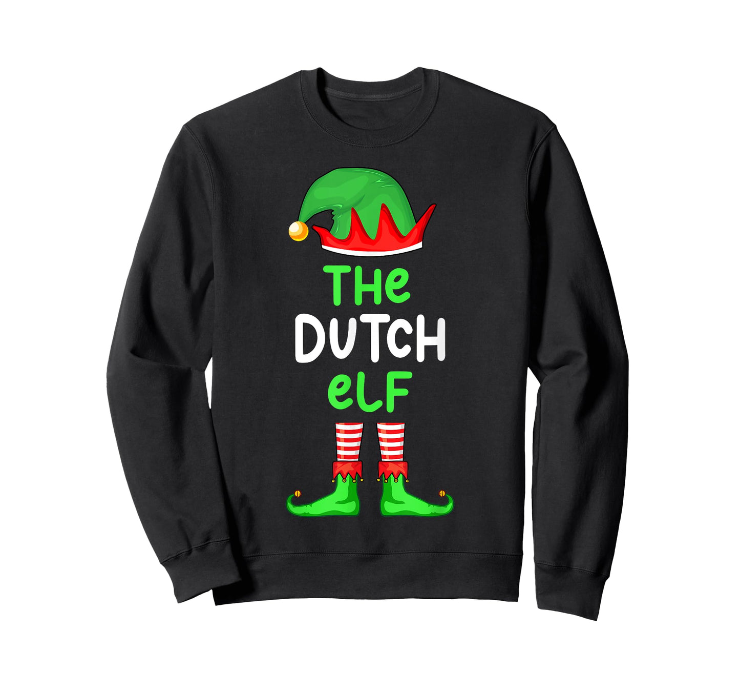 I'm The Dutch Elf Netherlands Christmas Funny Pajama T-Shirt