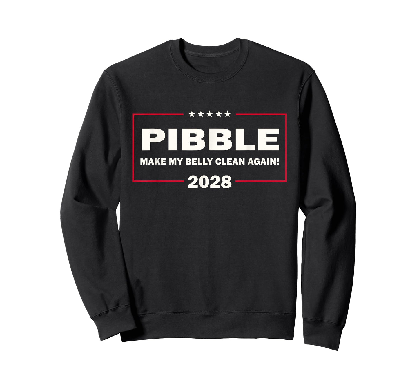 Wash Ma Belly Pibble Dog Funny Meme Vote 2028 President T-Shirt