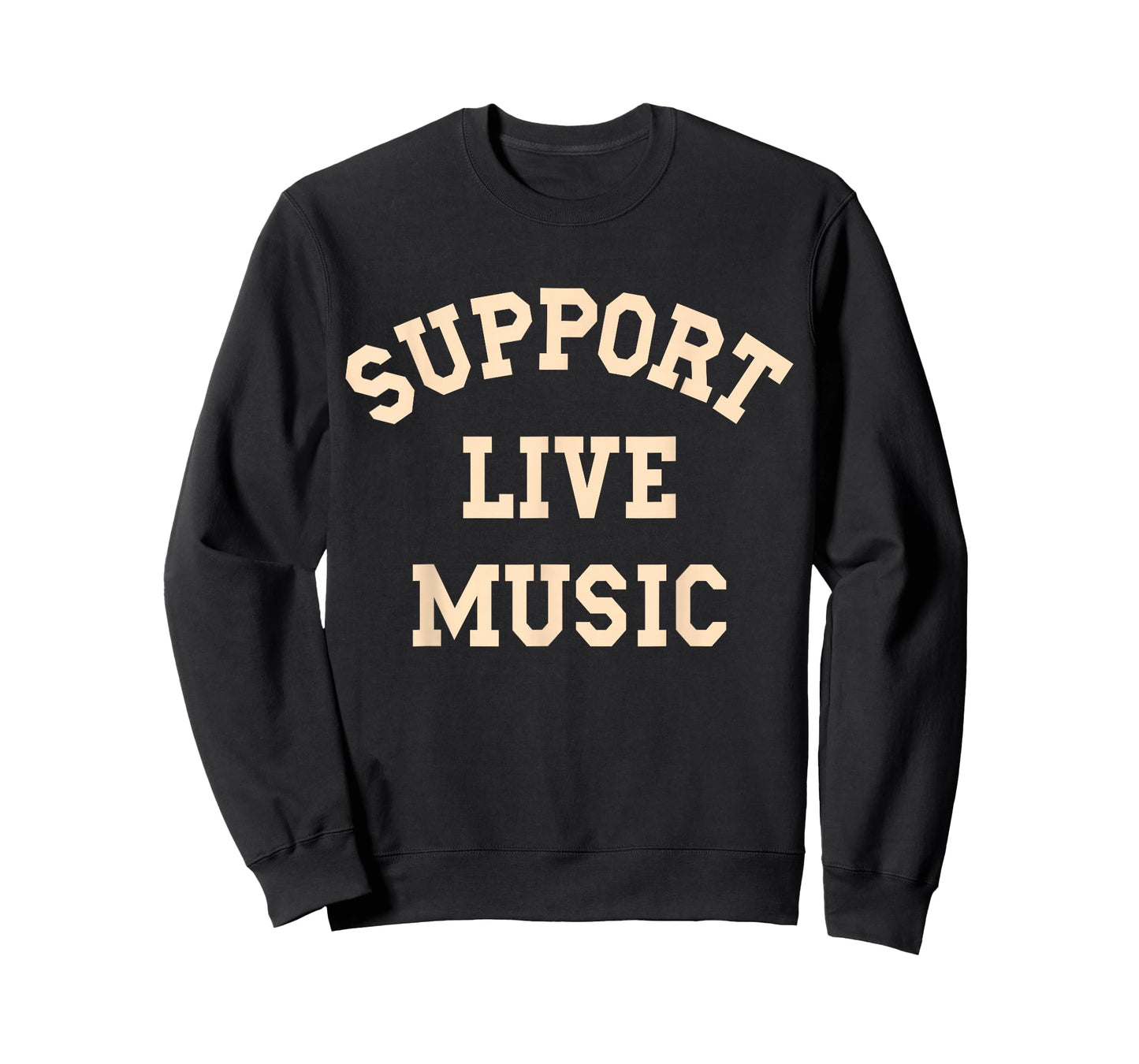 Support Live Music, Musicians Concertgoers Music Lovers T-Shirt