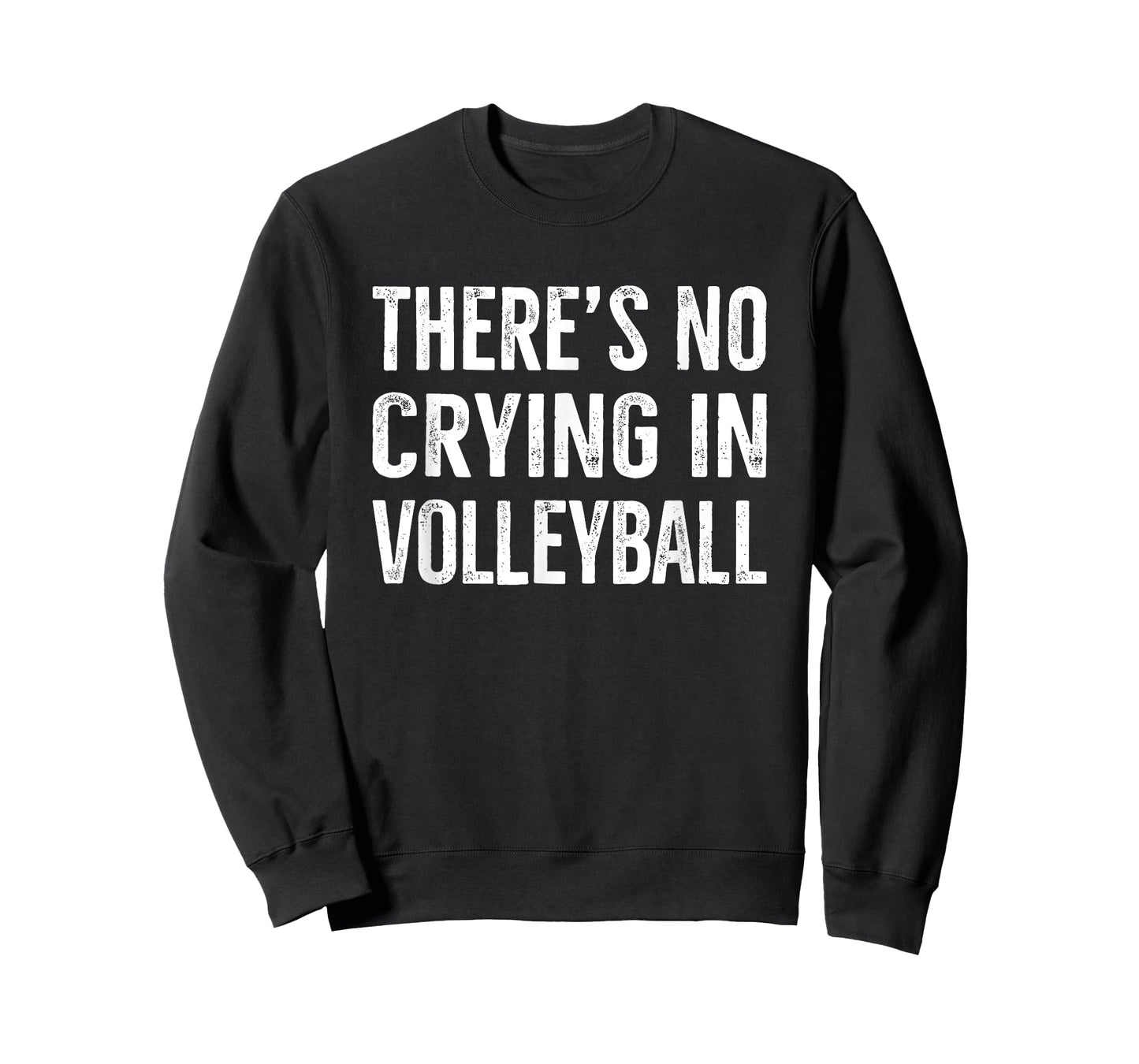 There's No Crying In Volleyball T-Shirt Funny Gift