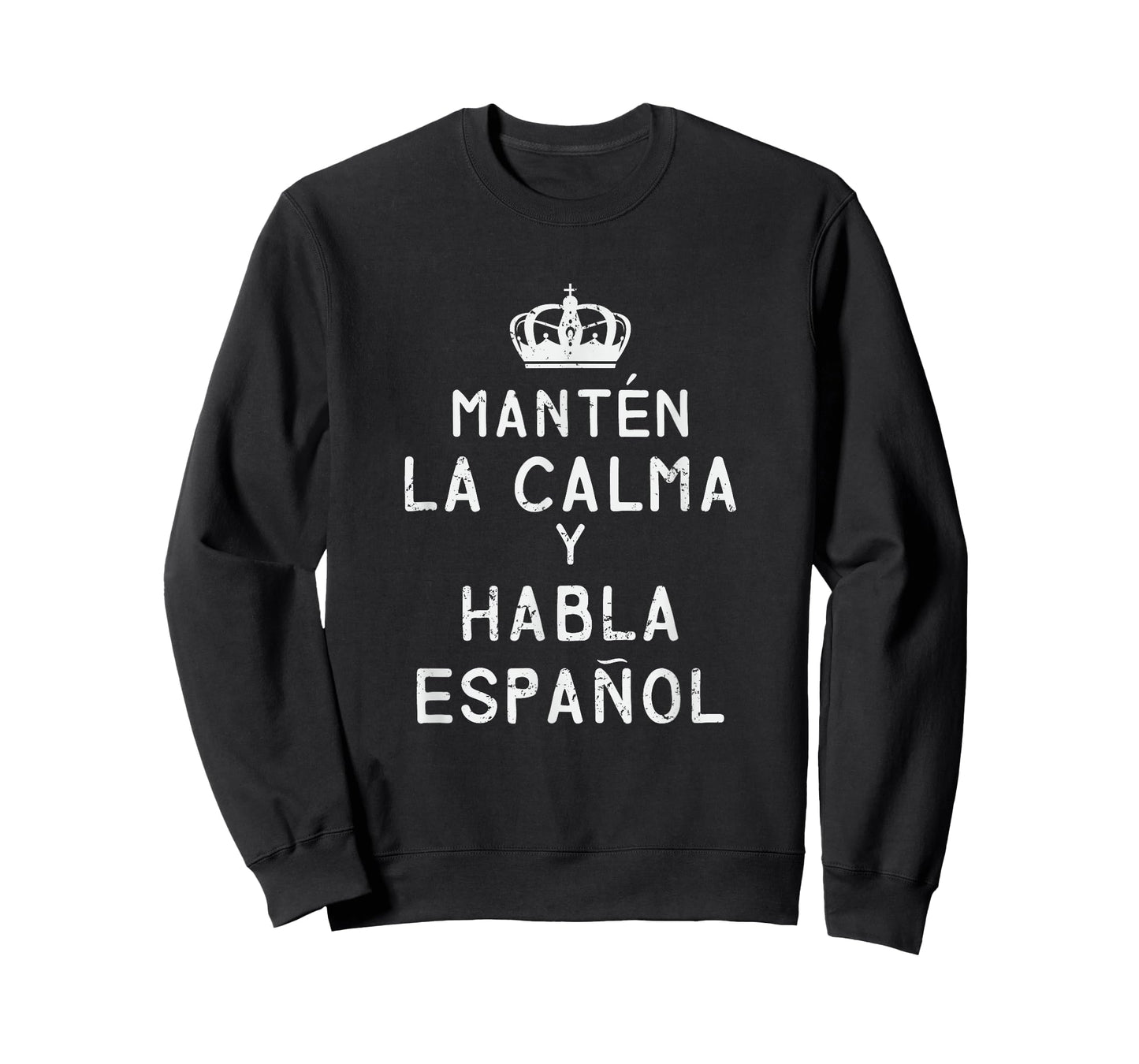 Keep Calm And Speak Spanish Funny Shirt Quote T-Shirt