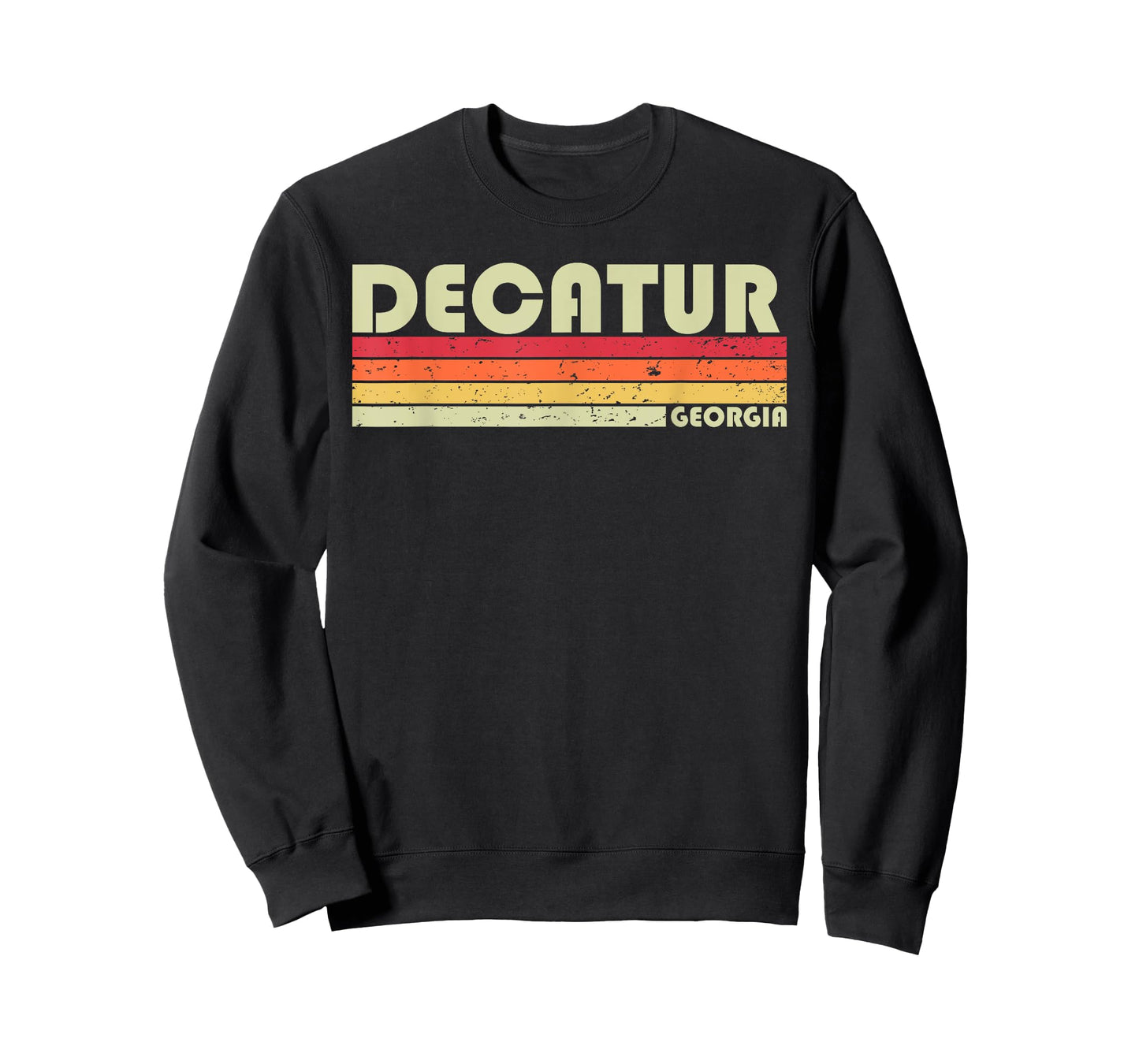 DECATUR GA GEORGIA Funny City Home Roots Gift Retro 70s 80s T-Shirt