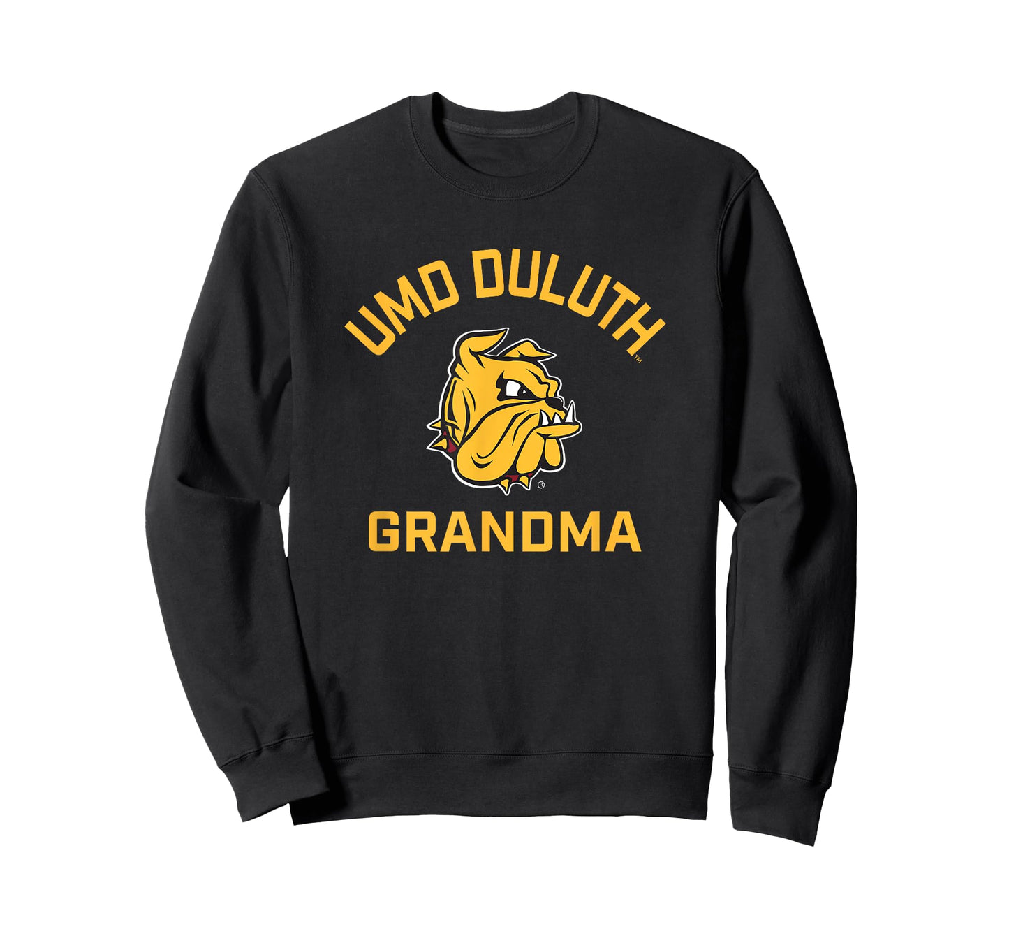 Minnesota Duluth UMD Bulldogs Arched Grandma T-Shirt