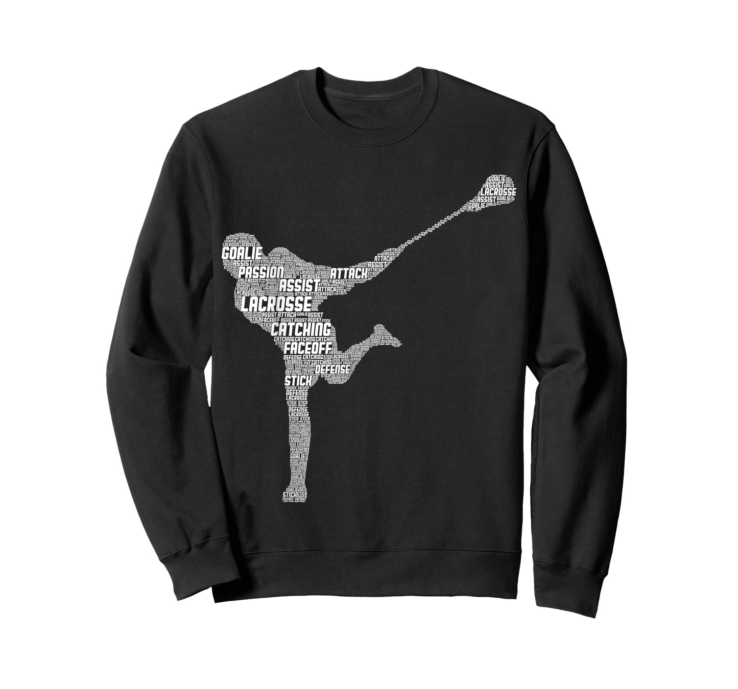 Lacrosse Player Youth Kids Boys Men T-Shirt