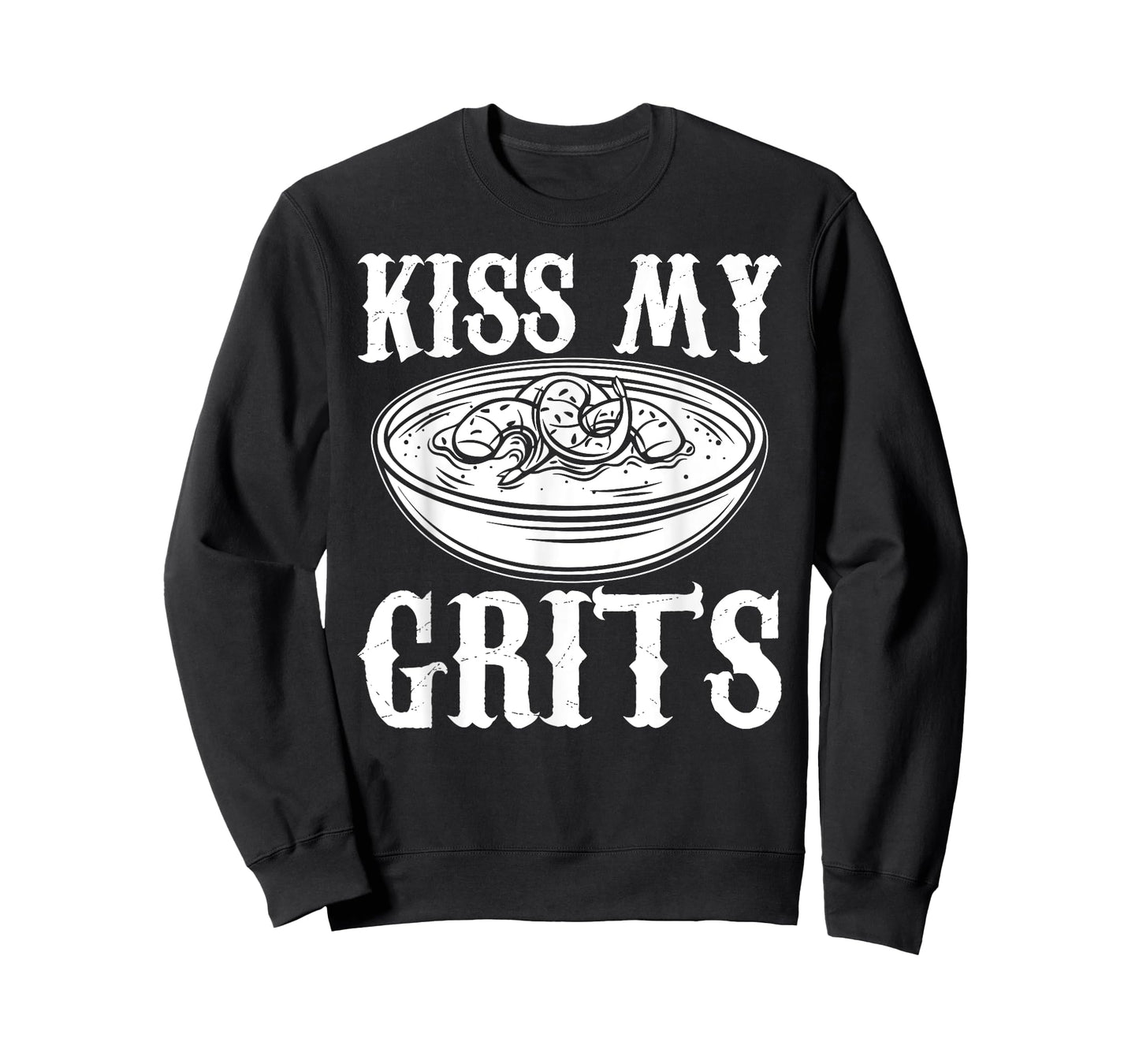 Kiss My Grits Funny Southern Country Food T-Shirt
