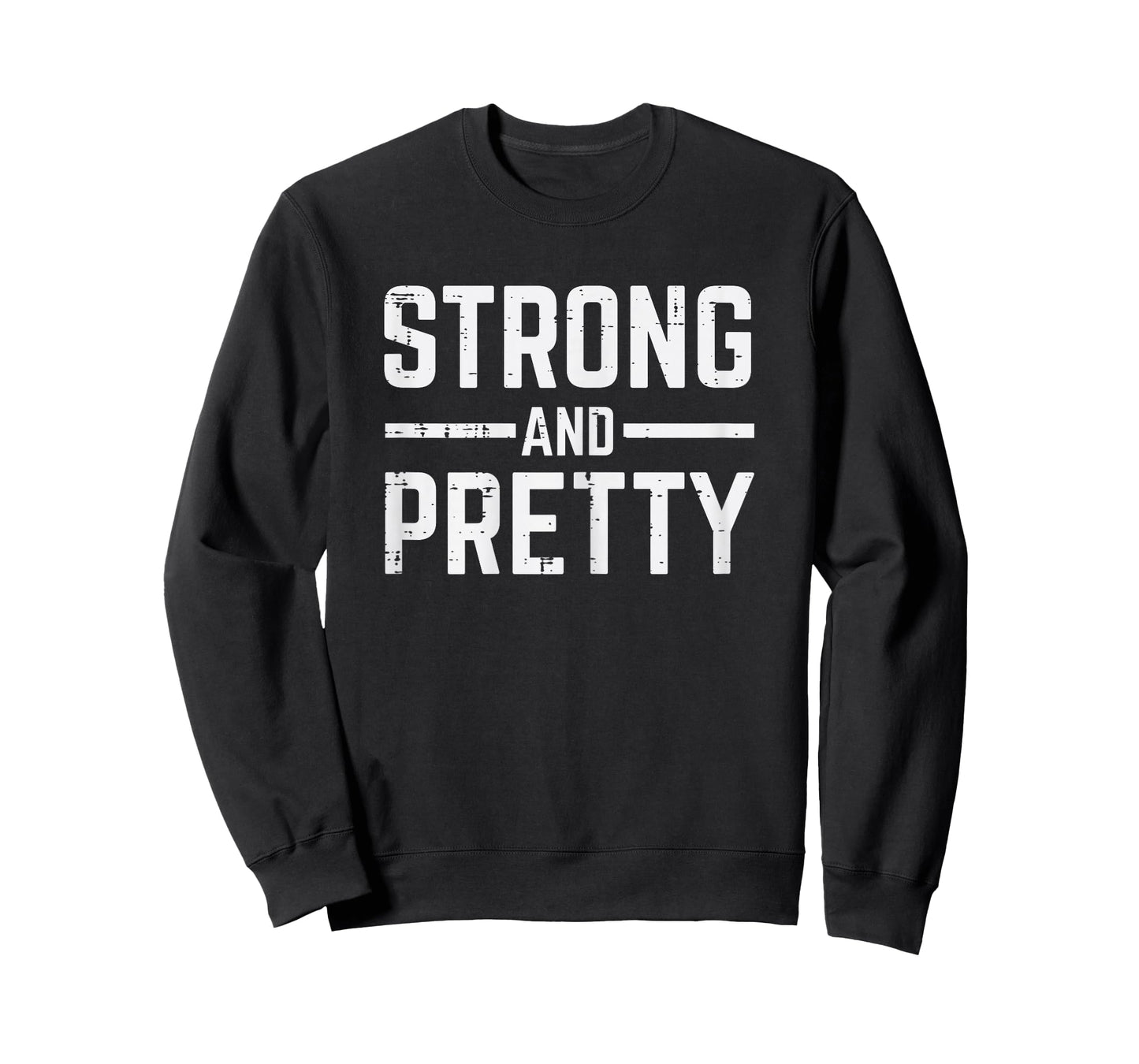 Gym Fitness Strong and Pretty Workout Exercise Women Girls T-Shirt