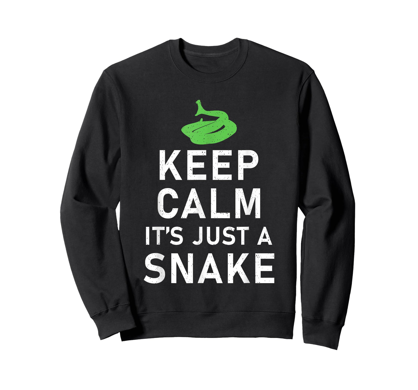 Keep Calm its just a Snake Funny Snake Lover T-Shirt