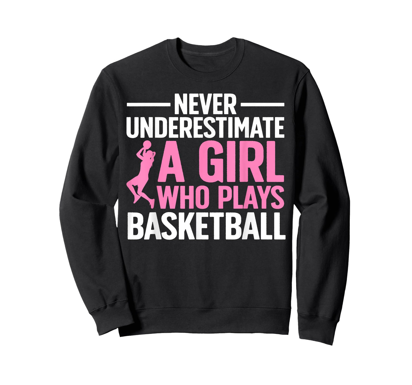 Funny Basketball Art For Girls Youth Teens Basketball Player T-Shirt