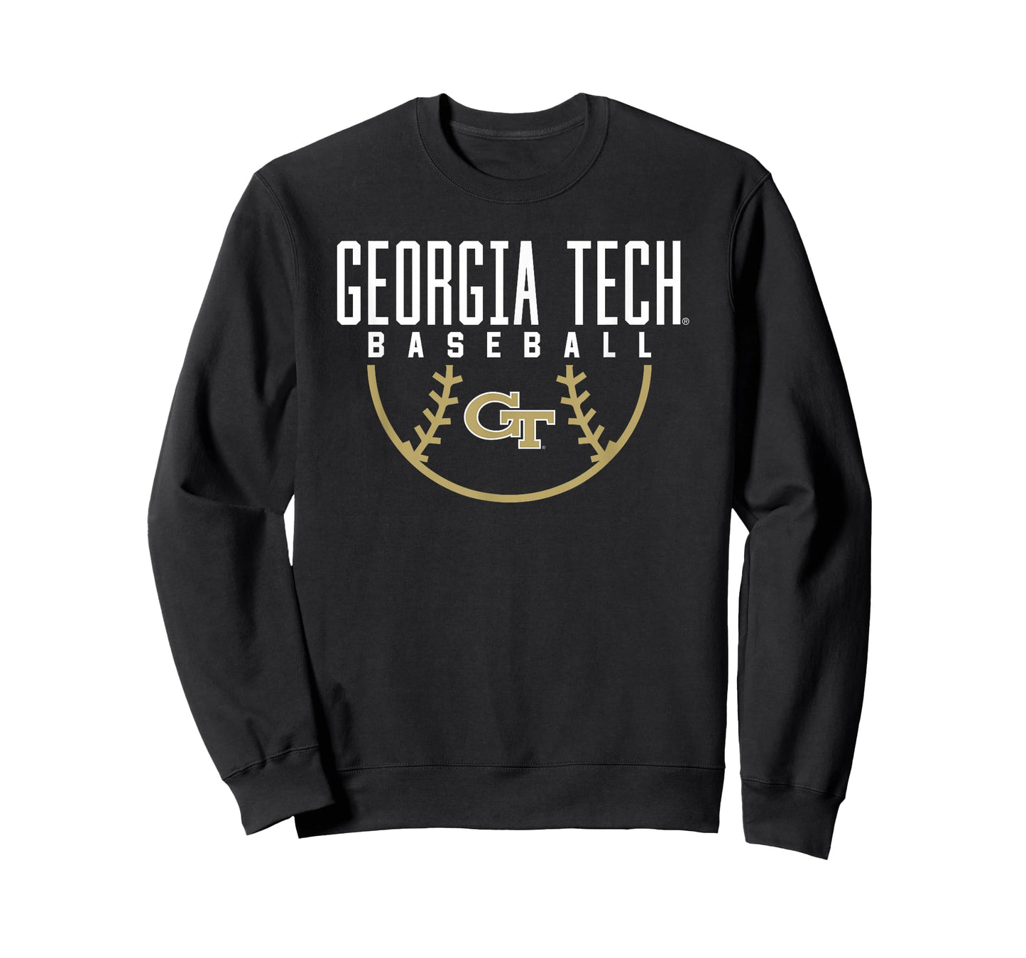Georgia Tech Yellow Jackets Baseball Arch T-Shirt