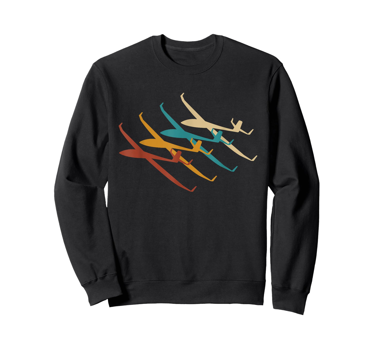Glider Glider Pilot Retro T-Shirt