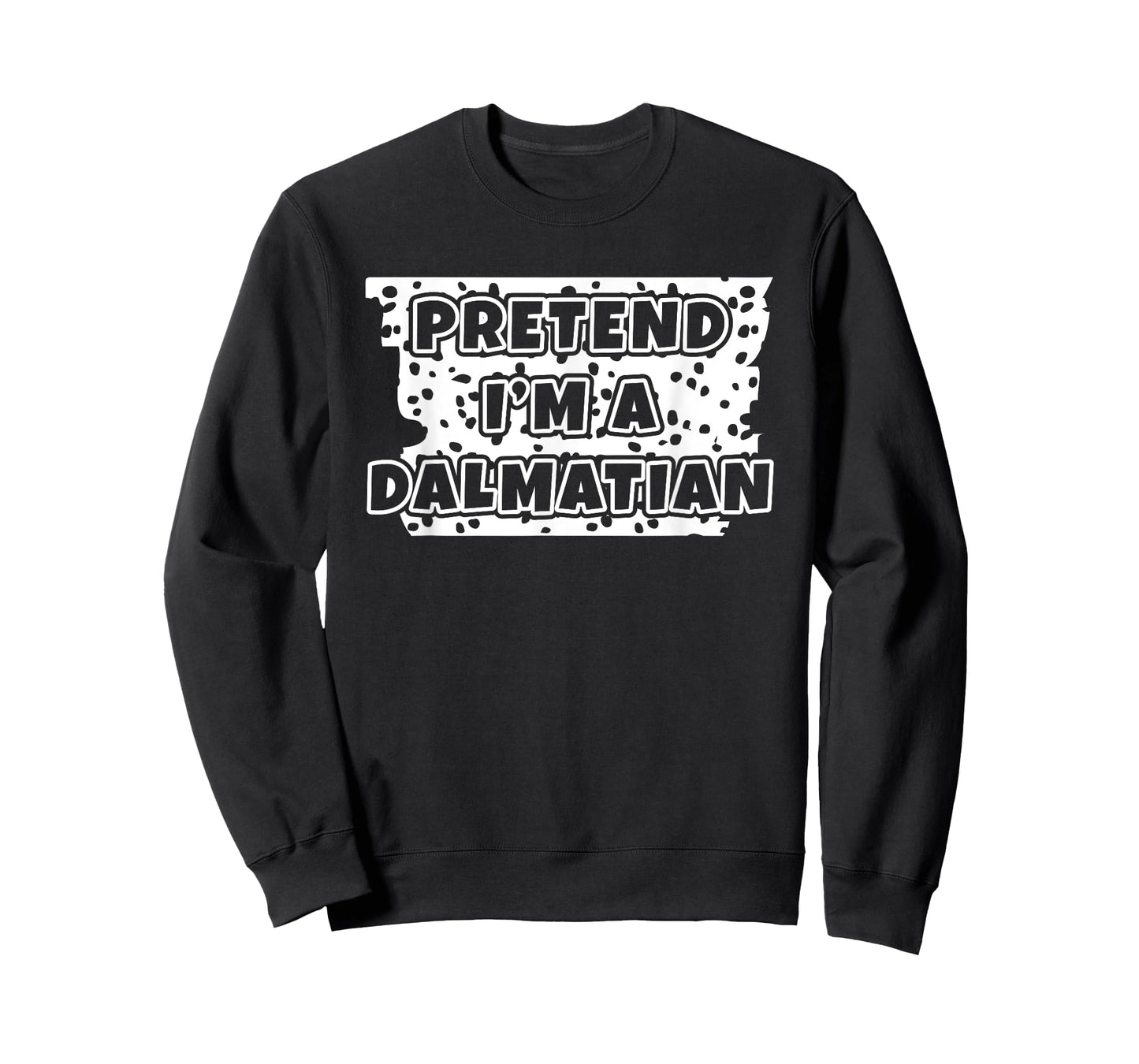 Dalmatian Dog Animal Halloween DIY Costume Funny T-Shirt for Men Women