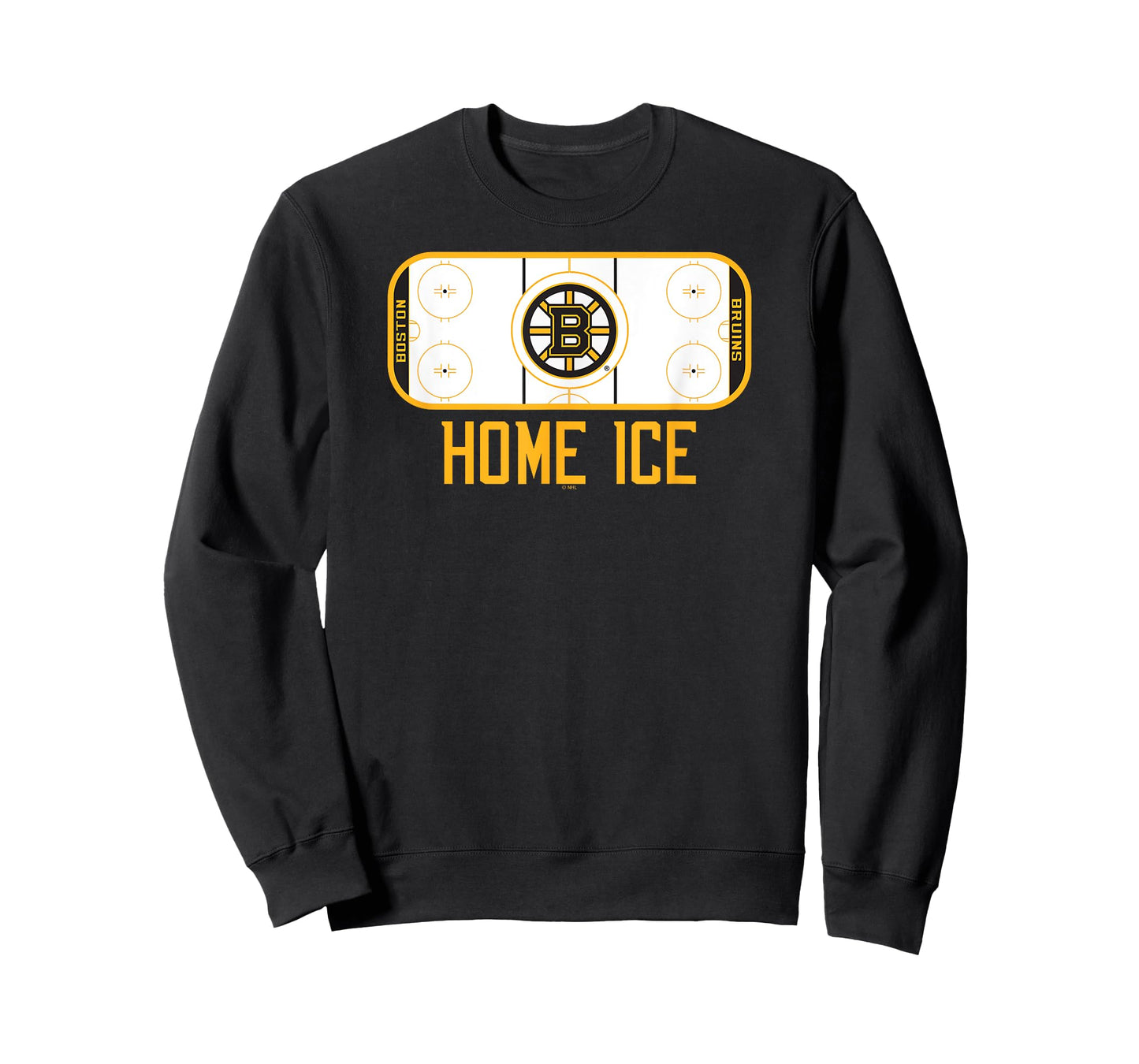 Boston Bruins Home Ice Black Officially Licensed T-Shirt