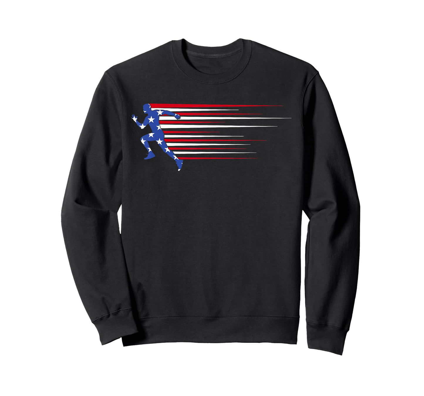 Best USA American Flag Track And Field Gift Team Men Women T-Shirt