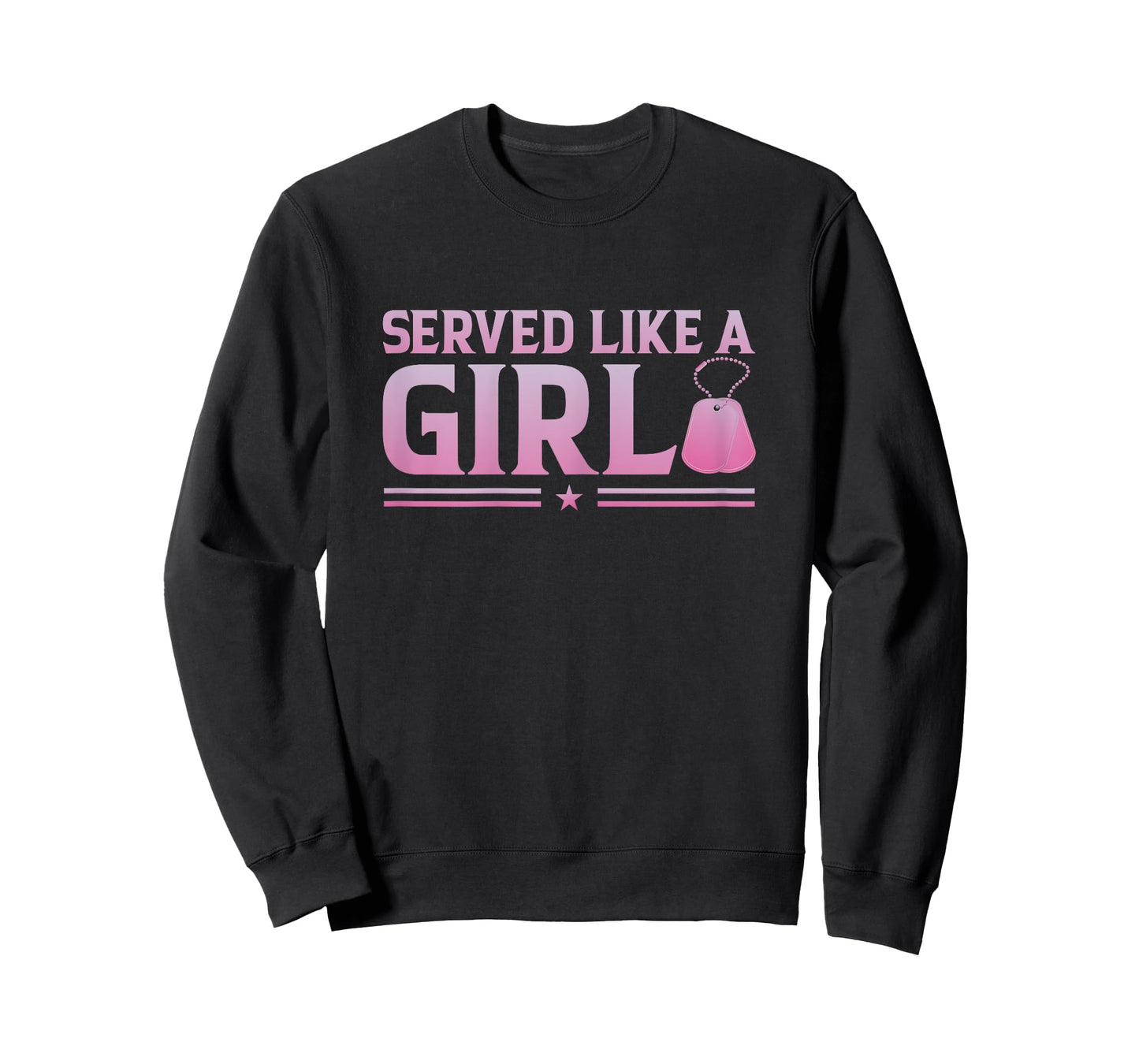 Served Like A Girl Military Veteran Women Veteran Mother T-Shirt