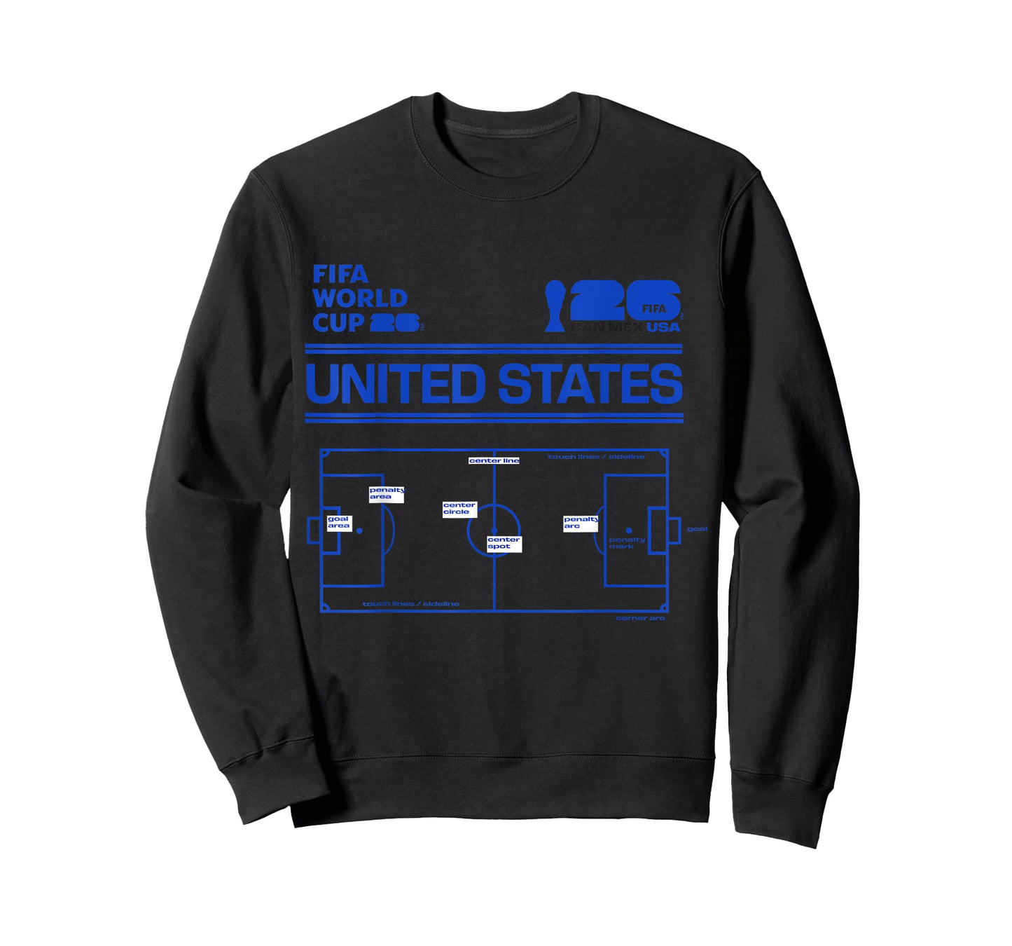 FIFA WORLD CUP26 USA Host Country Pitch T-Shirt