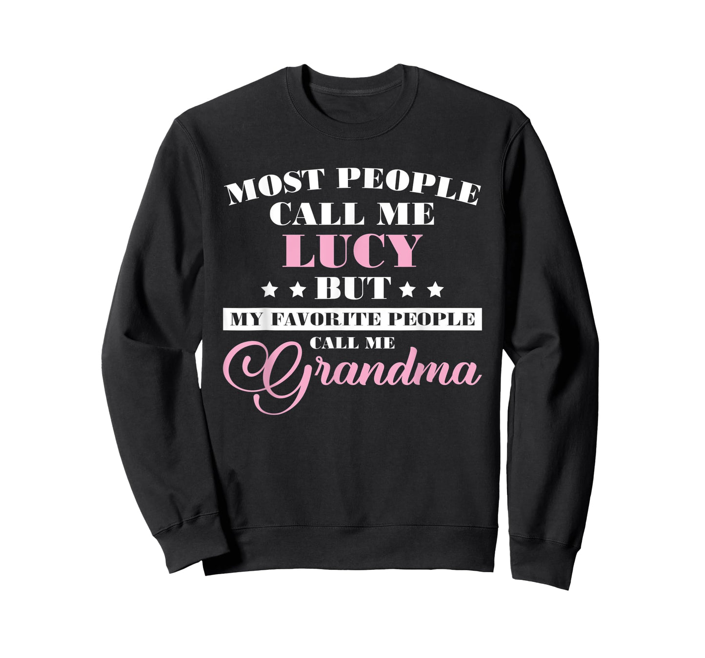 Lucy Name Funny Personalized Grandma T-Shirt