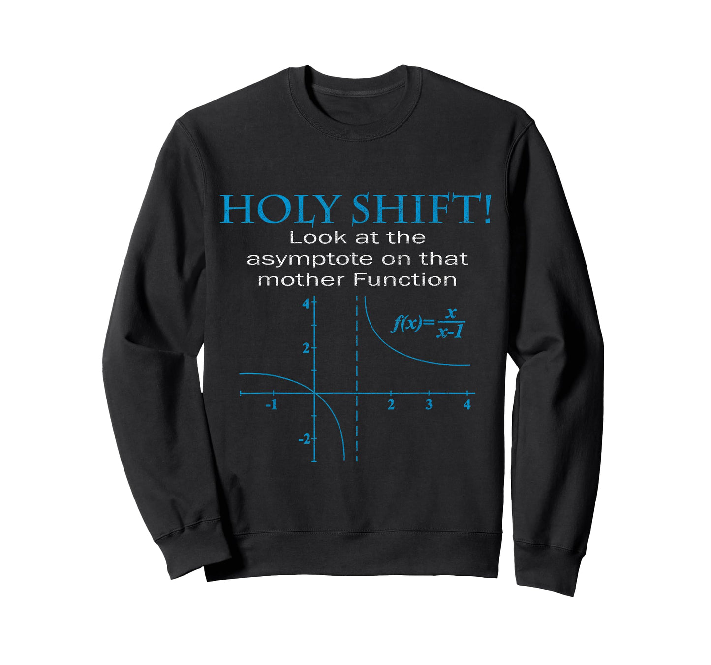 Holy Shift Funny Math Asymptote Punny T-Shirt T-Shirt