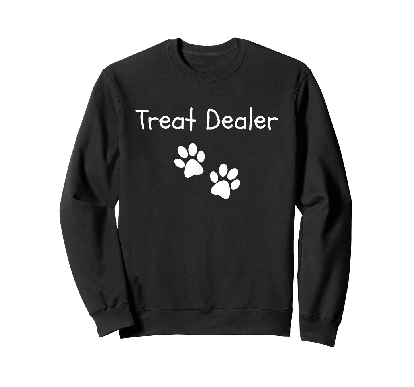 Treat Dealer Dog Paw Print Funny Dog Lover T-Shirt
