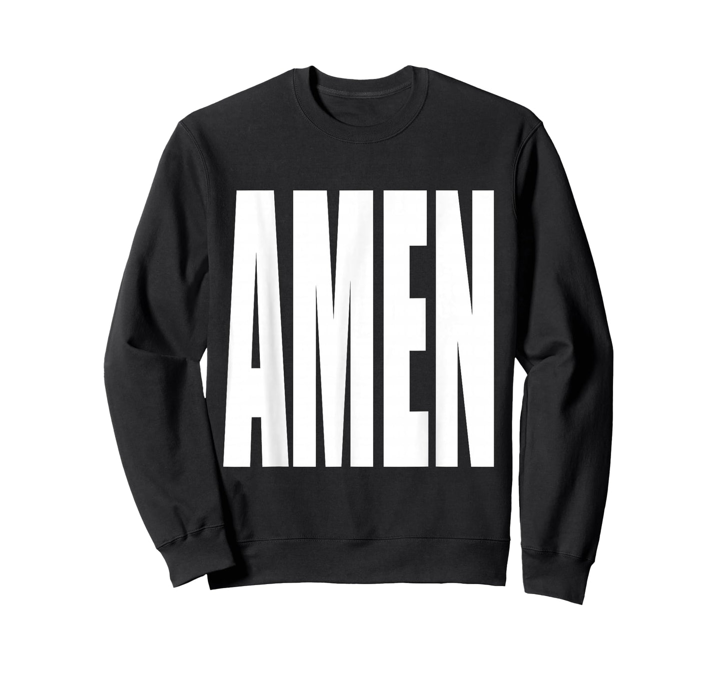 "Amen" Exclamation Saying Large Bold Letters Simple Amen T-Shirt