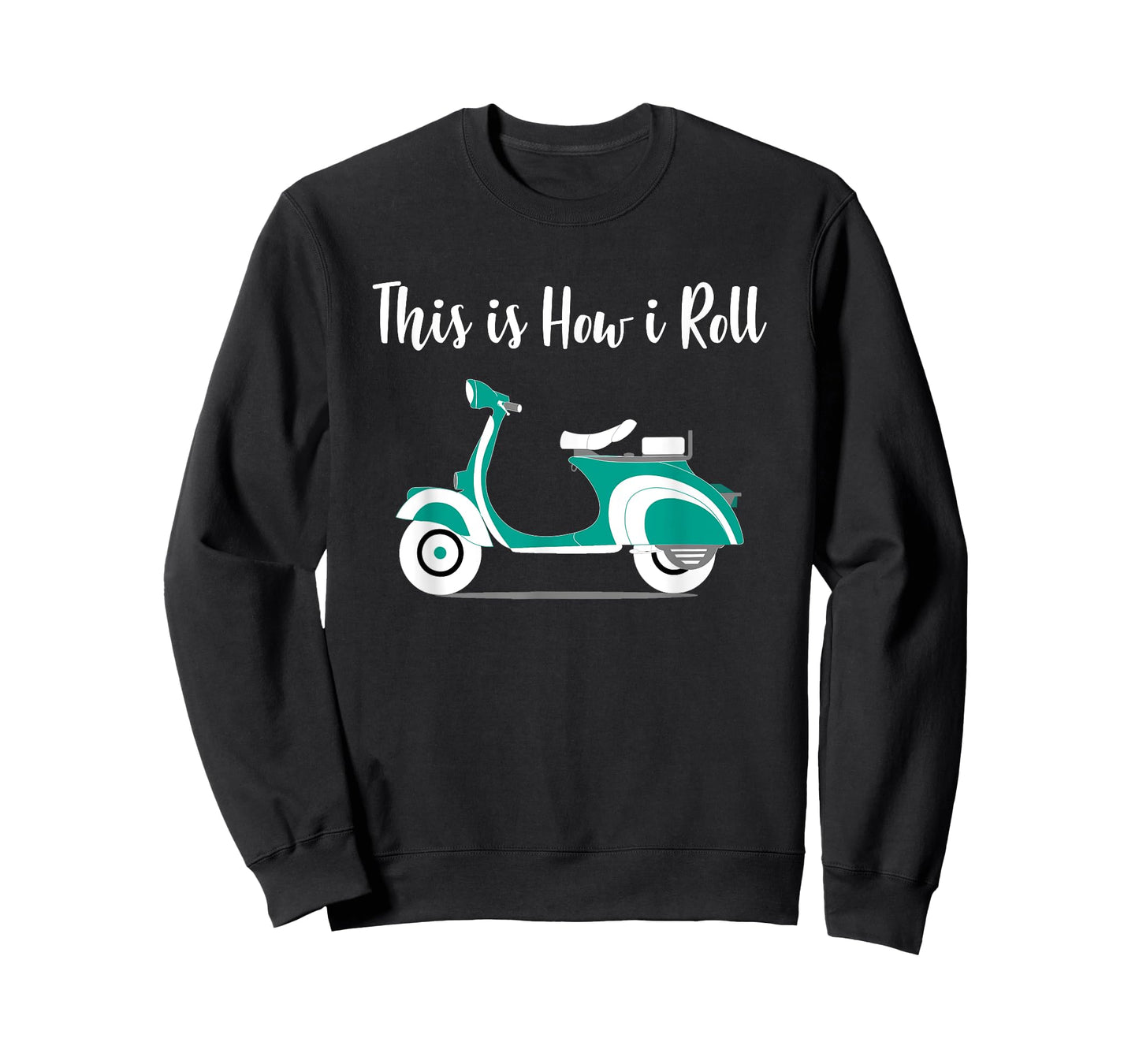 This is How I Roll Vintage Scooter Moped T-Shirt
