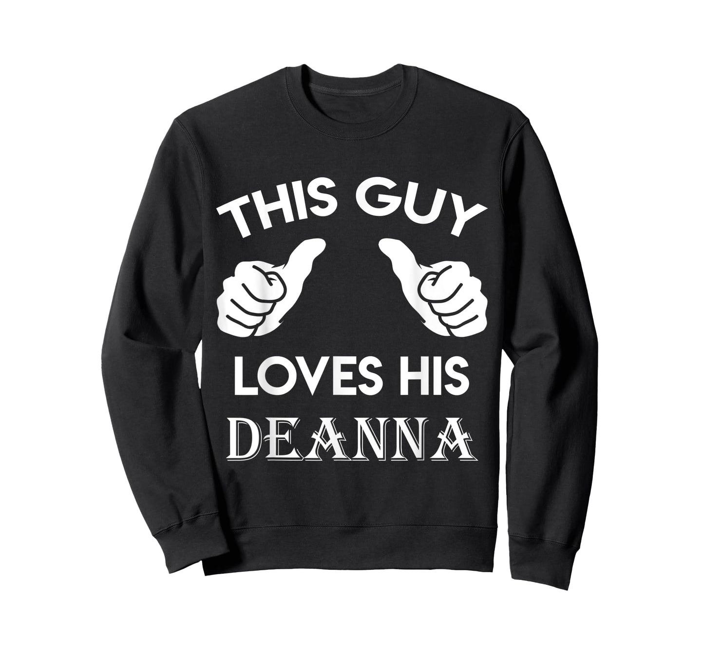 This guy loves his DEANNA gift valentine Anniversary 24t T-Shirt