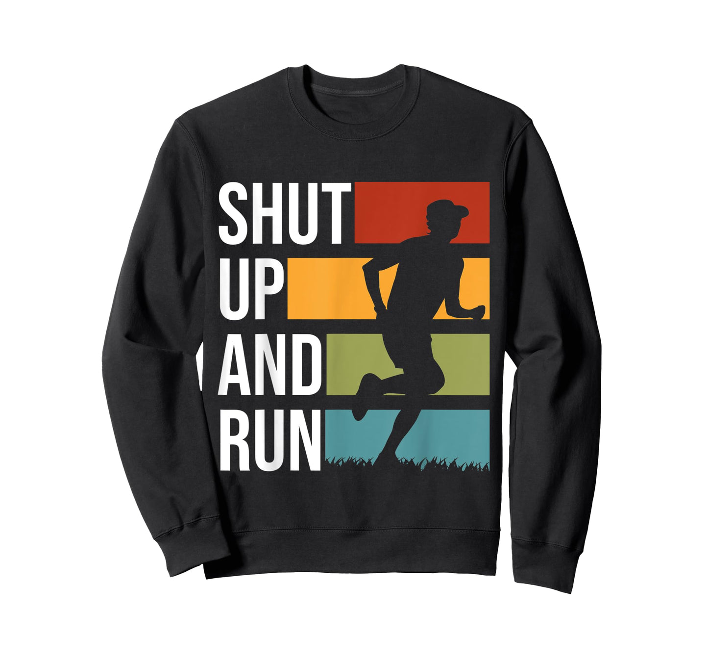 Shut Up And Run Track And Field XC Cross Country T-Shirt