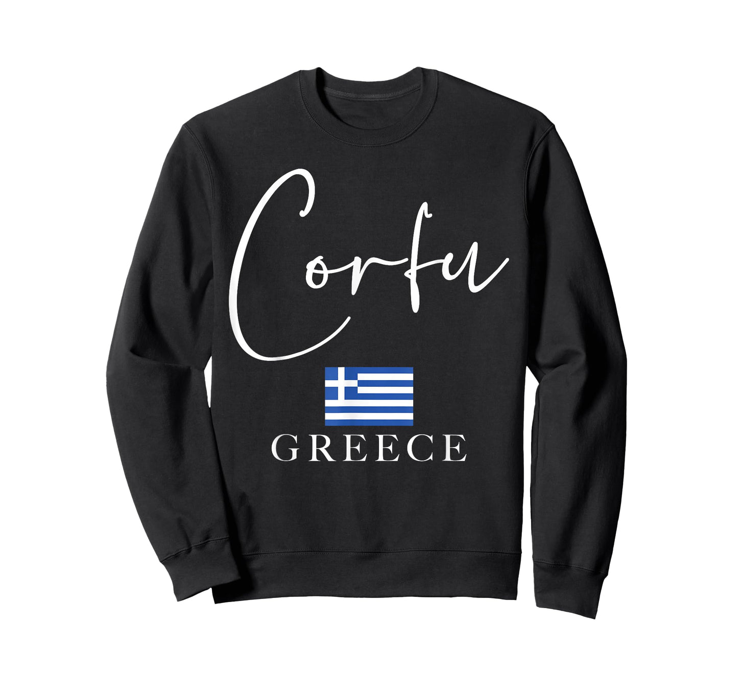 Greece Flag Vacation - Island Corfu T-Shirt