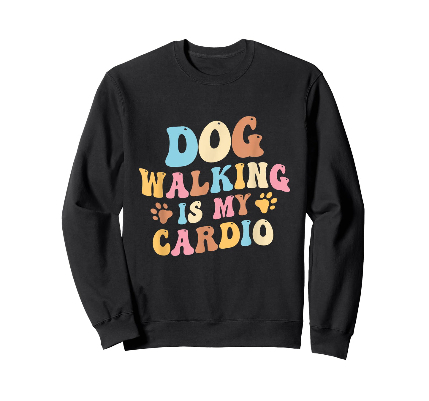 Groovy Dog walking is my cardio T-Shirt for Men Women