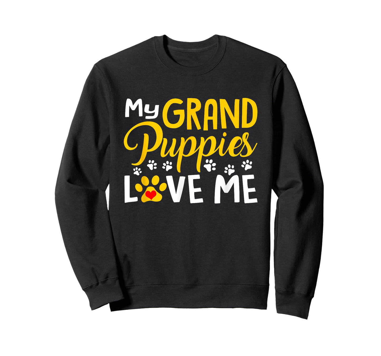 Grandma Dogs Puppy Lover Gift My Grandpuppies Love Me T-Shirt