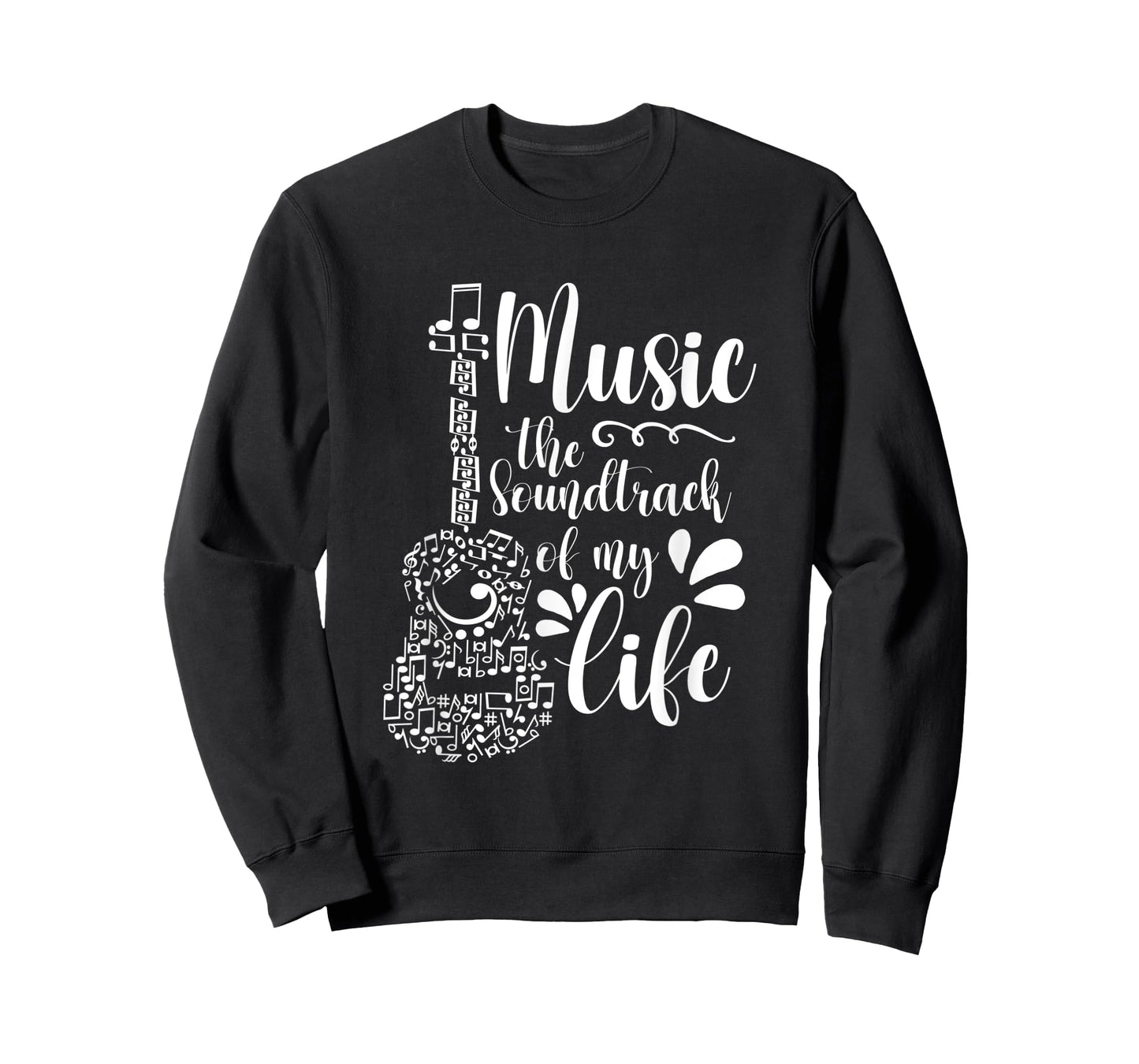 Music The Soundtrack Of My Life Guitar Music Guitarist T-Shirt